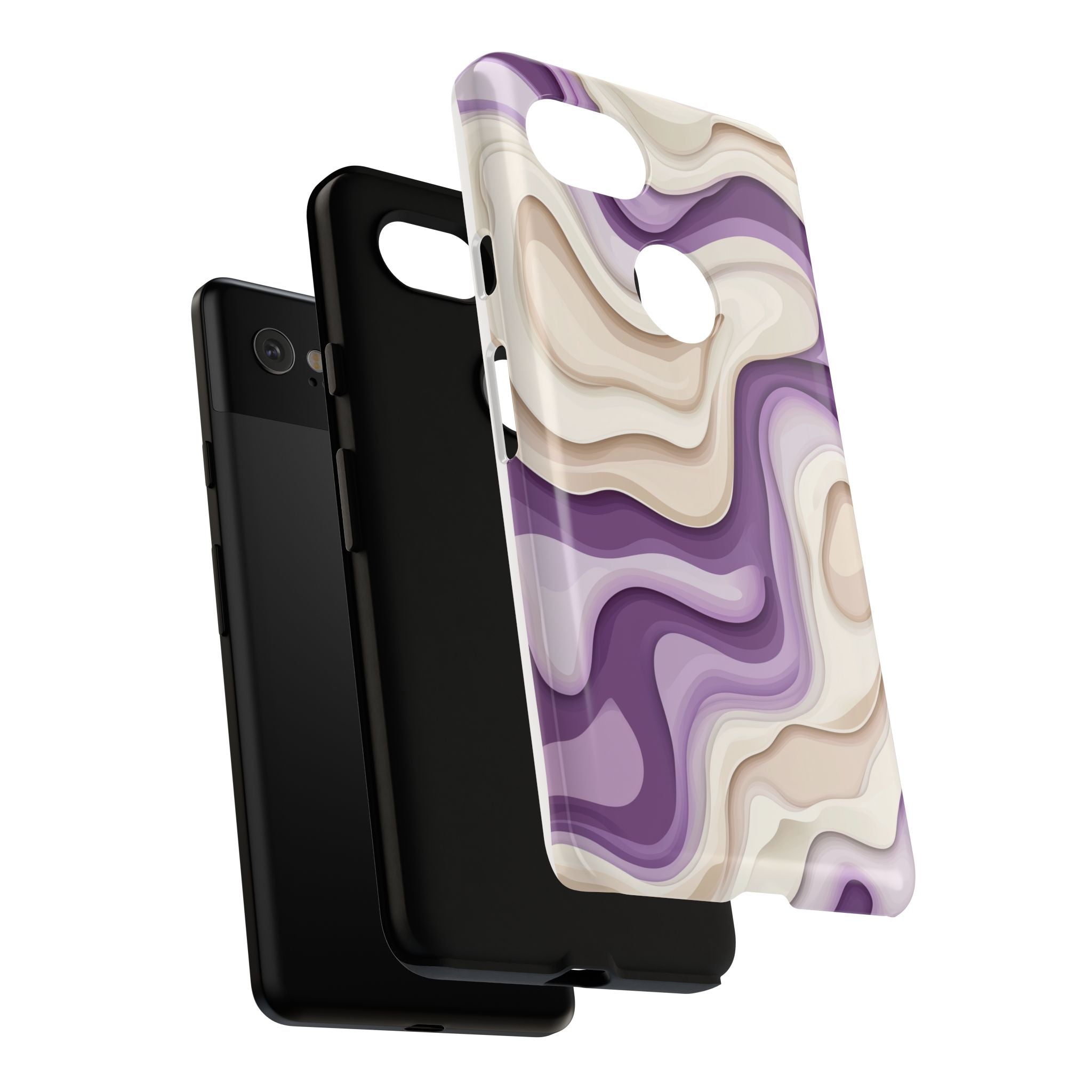 Abstract Waves Phone Case