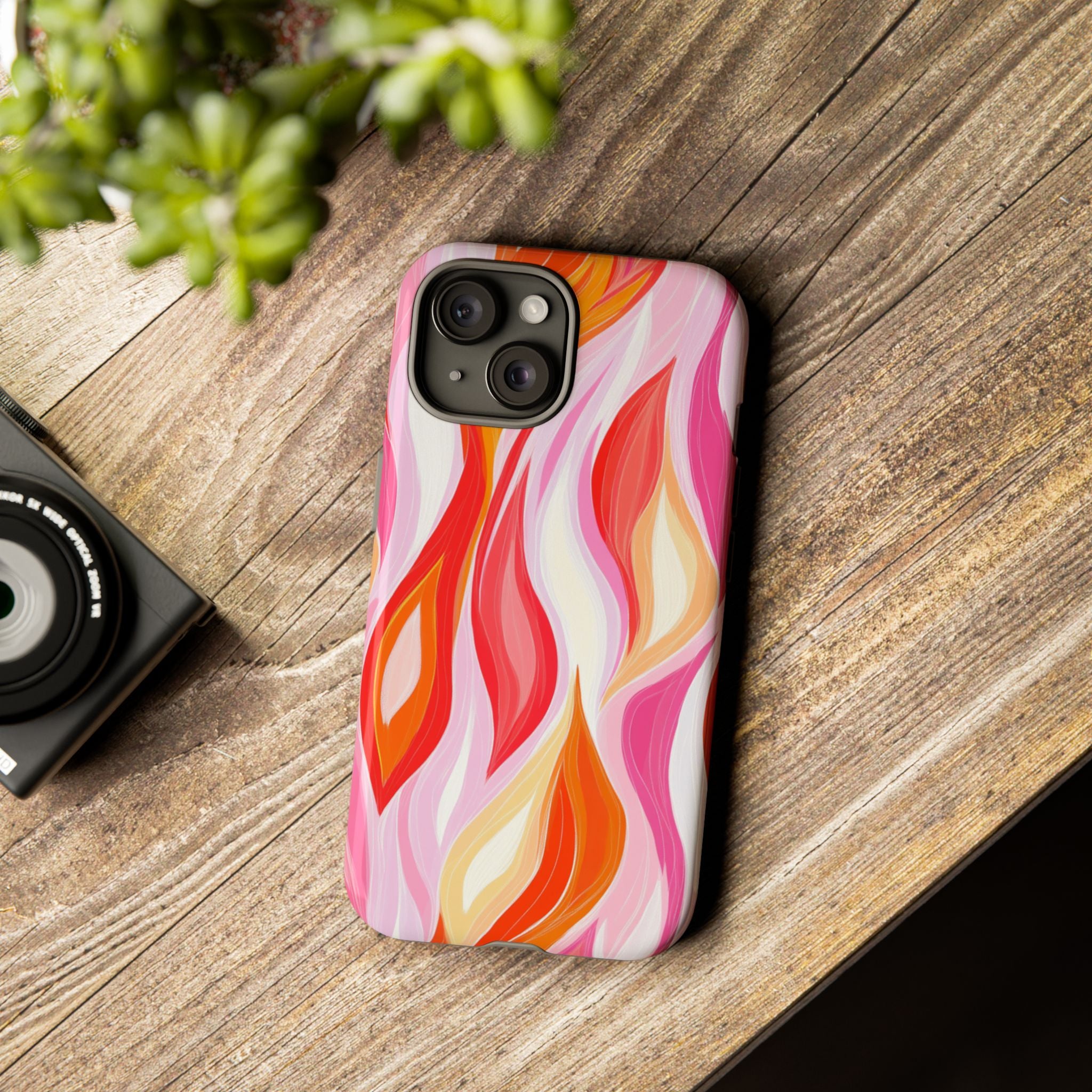 Vibrant Phone Case - Artistic Abstract Design