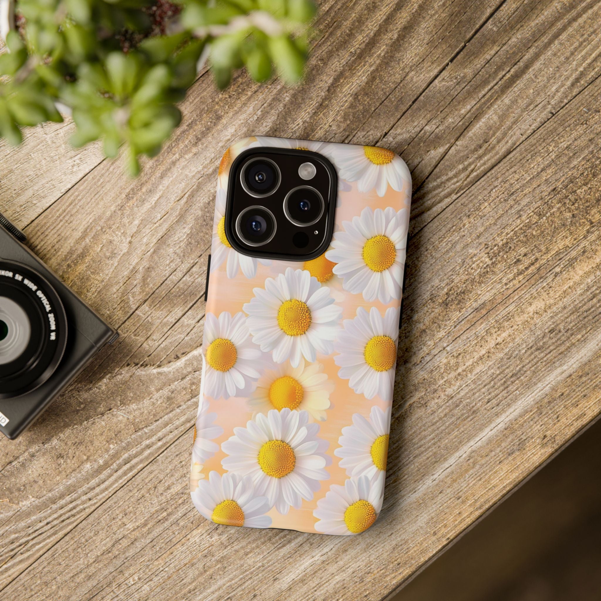Daisy Phone Case - Floral Tough Cover
