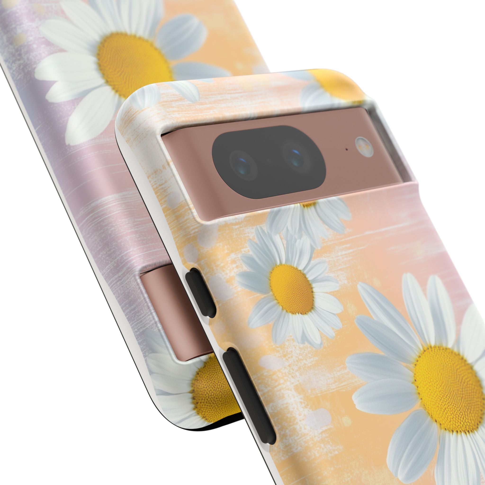 Daisy Phone Case - Floral Tough Case for Nature Lovers