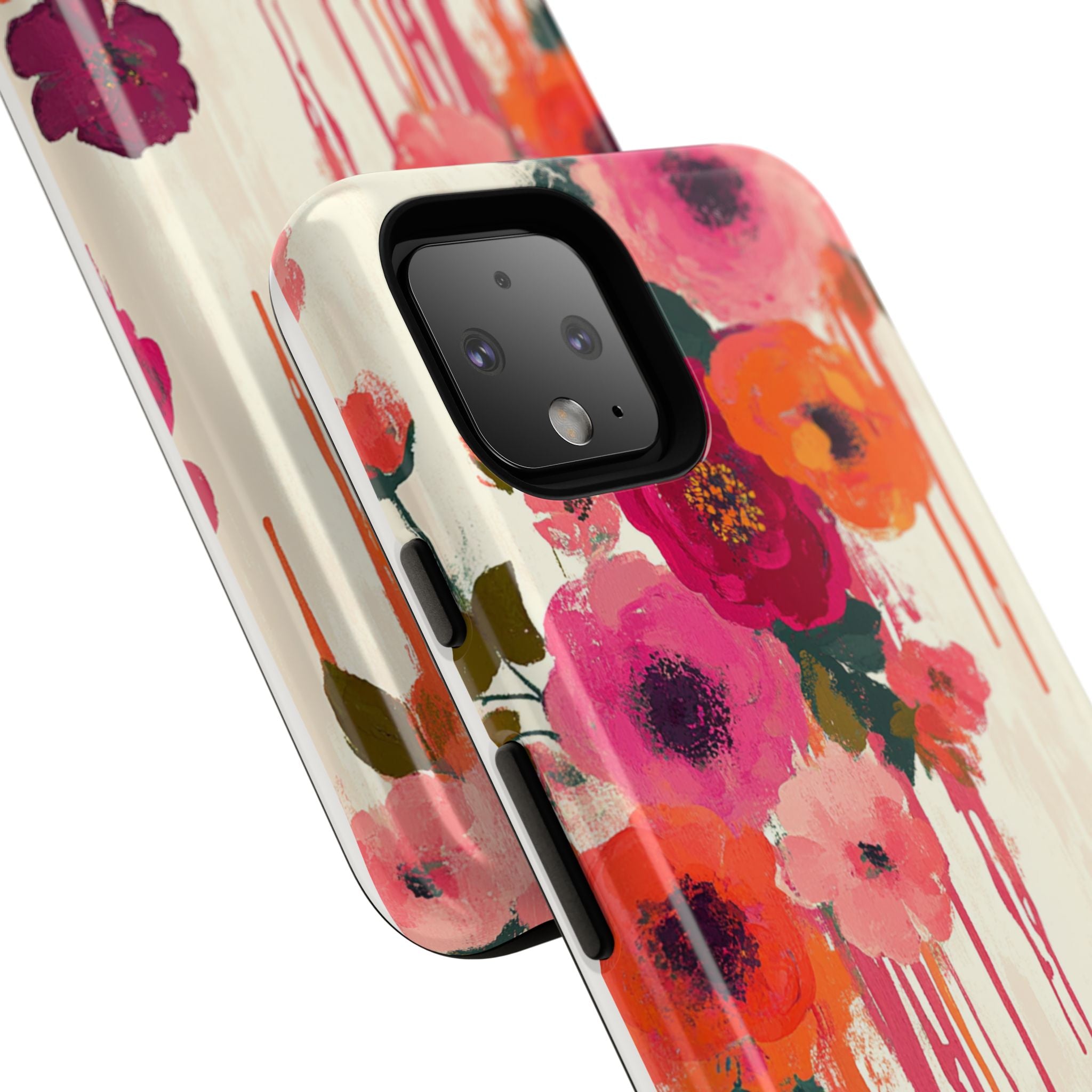 Floral Phone Case - Tough Cases with Vibrant Flower Design