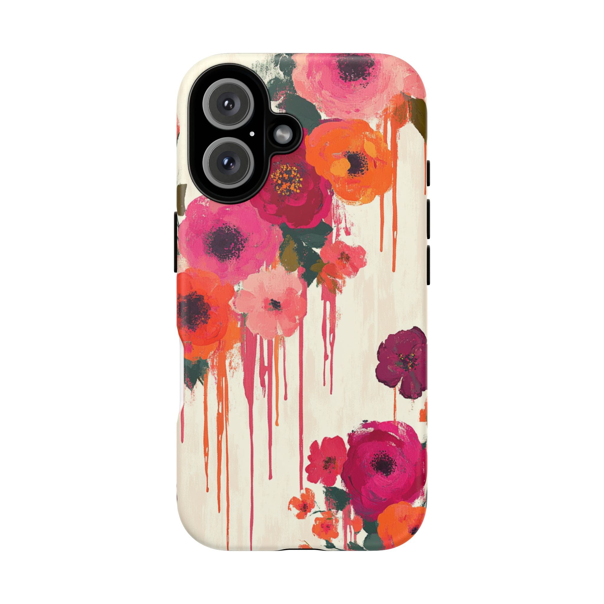 Floral Phone Case - Tough Cases with Vibrant Flower Design