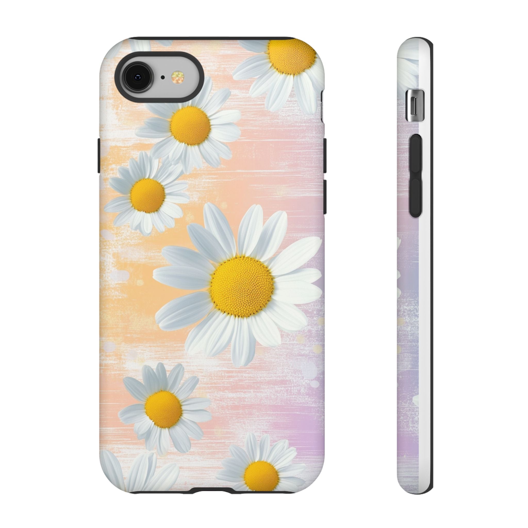 Daisy Phone Case - Floral Tough Case for Nature Lovers