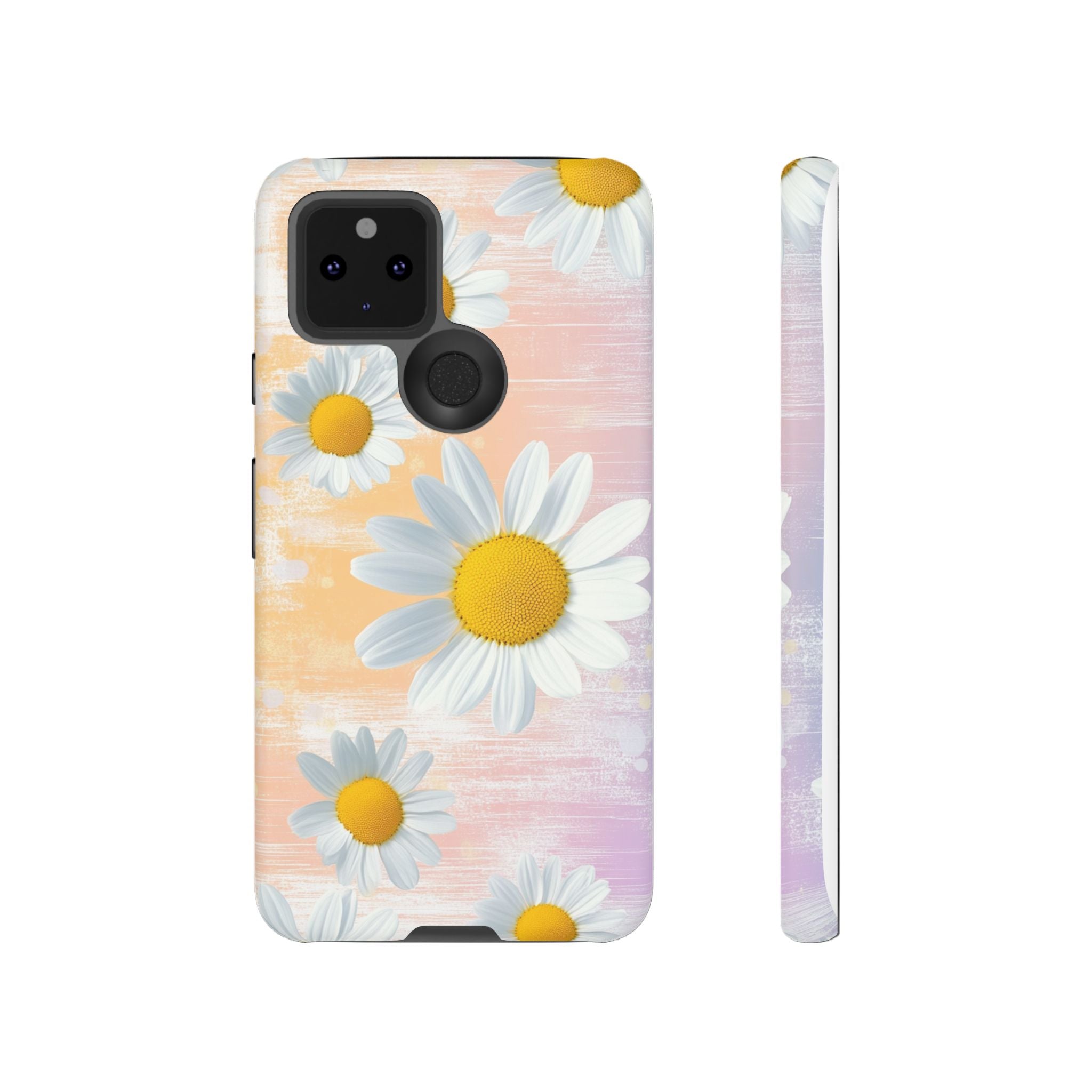 Daisy Phone Case - Floral Tough Case for Nature Lovers