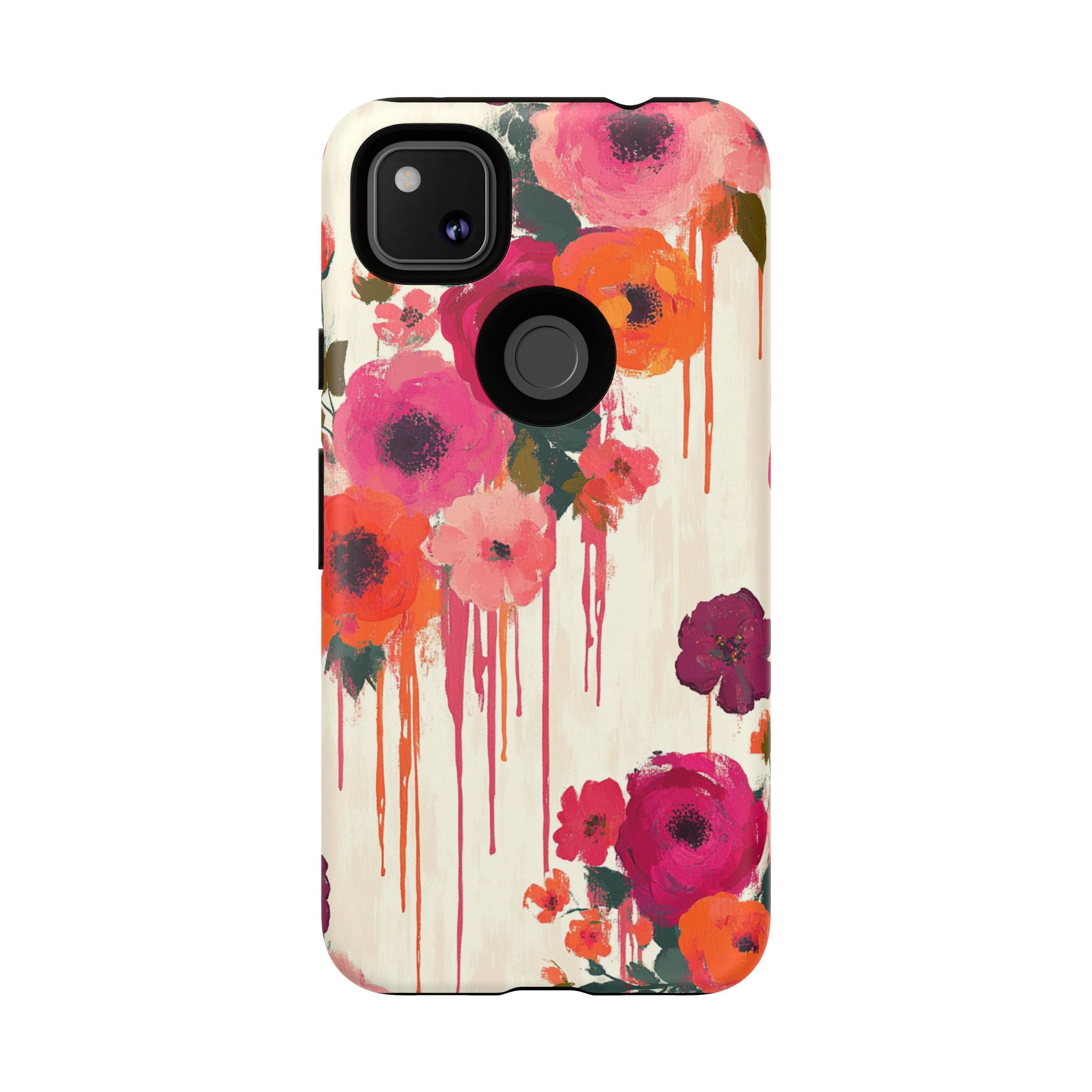 Floral Phone Case - Tough Cases with Vibrant Flower Design