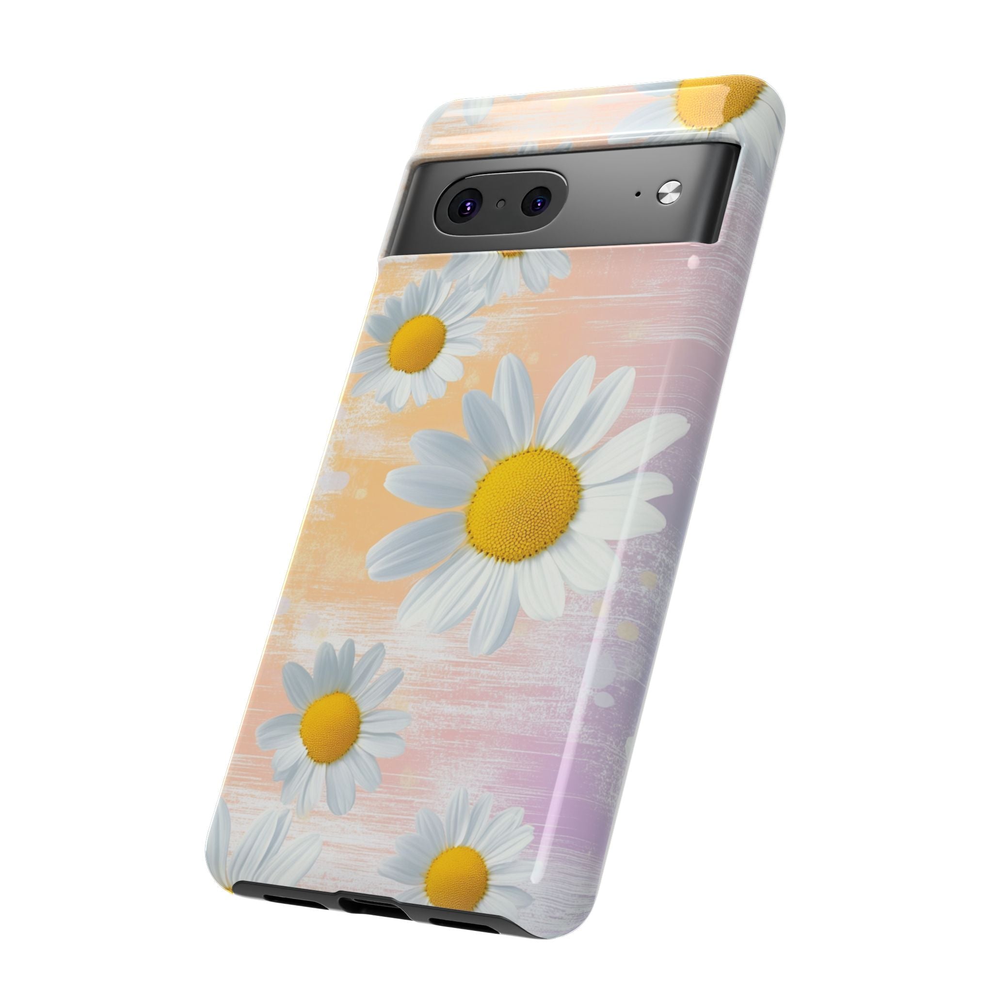 Daisy Phone Case - Floral Tough Case for Nature Lovers