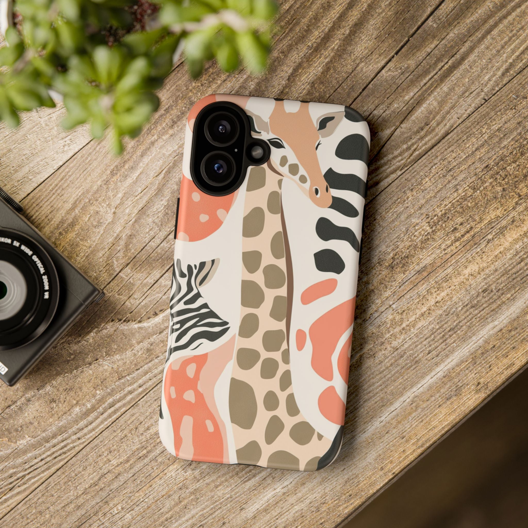 Tough Cases - Artistic Animal Print Phone Case