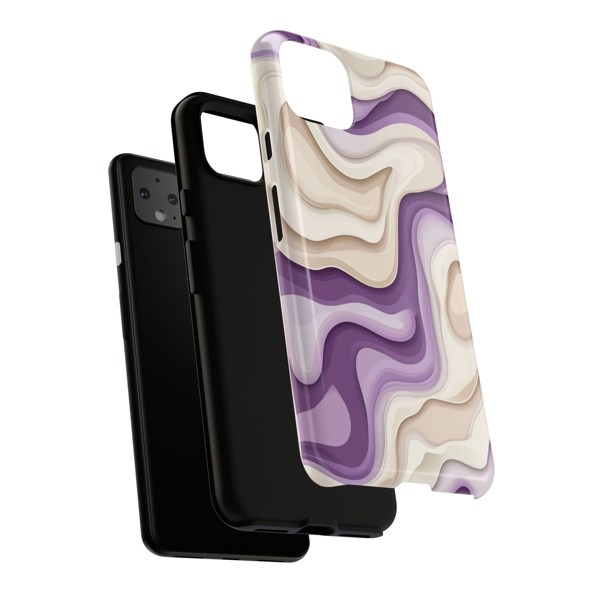Abstract Waves Phone Case