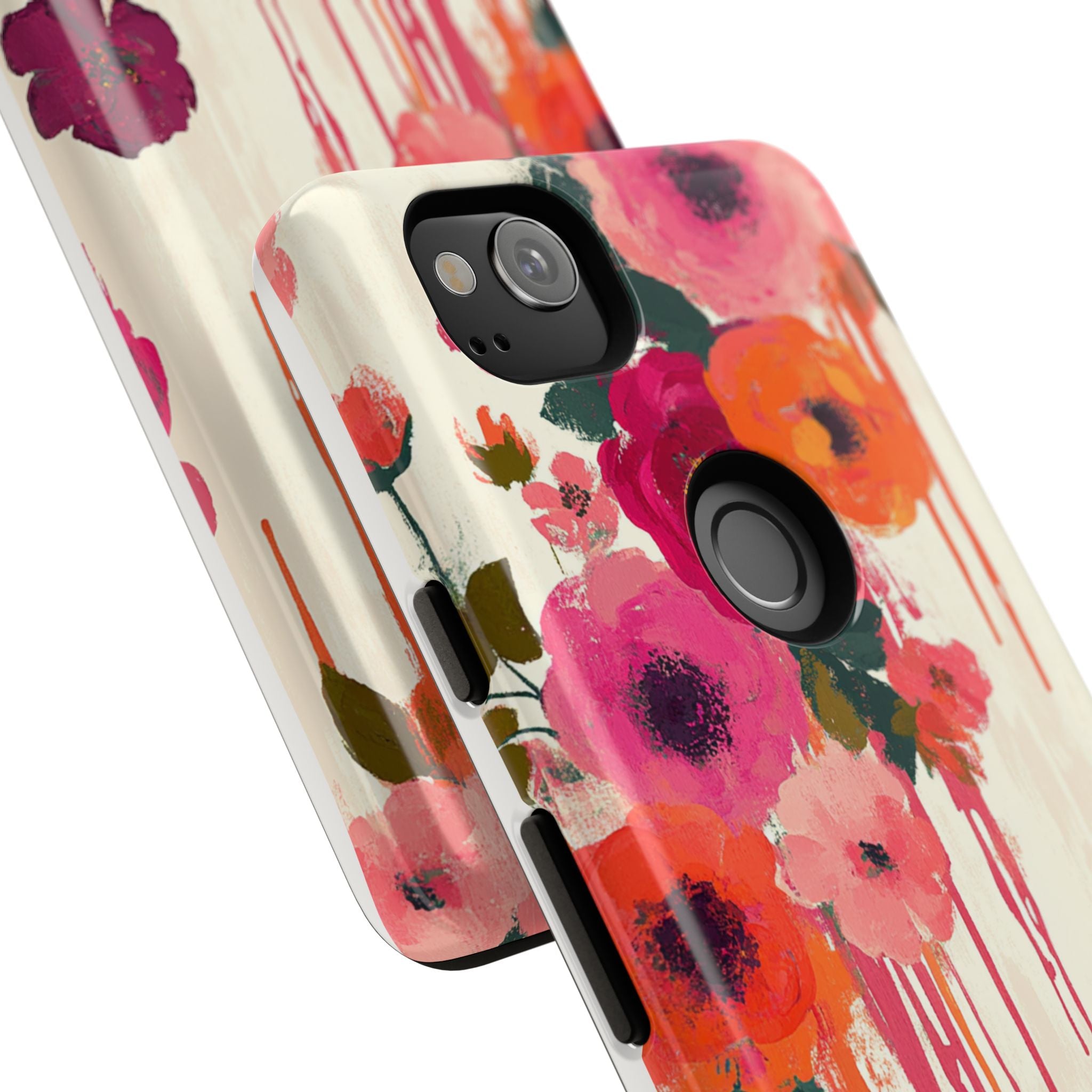 Floral Phone Case - Tough Cases with Vibrant Flower Design