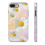 Daisy Phone Case - Floral Tough Case for Nature Lovers