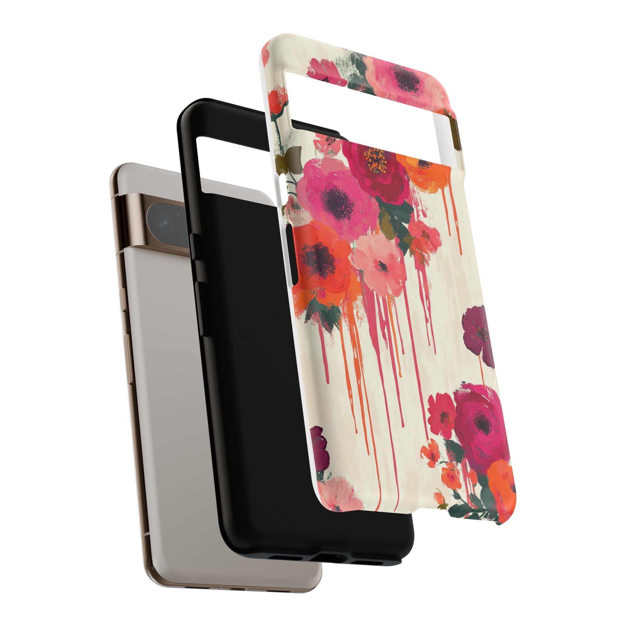 Floral Phone Case - Tough Cases with Vibrant Flower Design