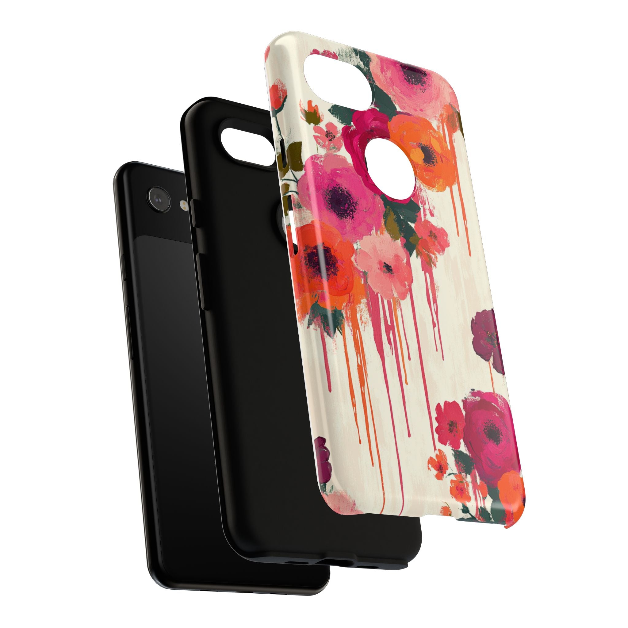 Floral Phone Case - Tough Cases with Vibrant Flower Design
