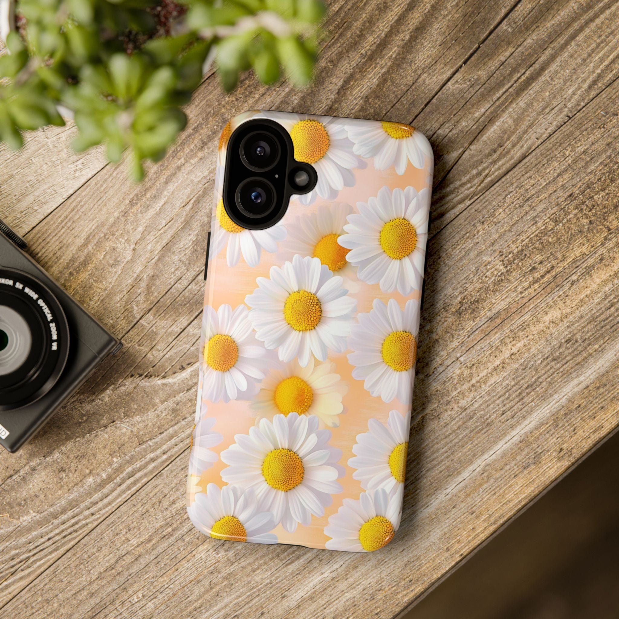 Daisy Phone Case - Floral Tough Cover