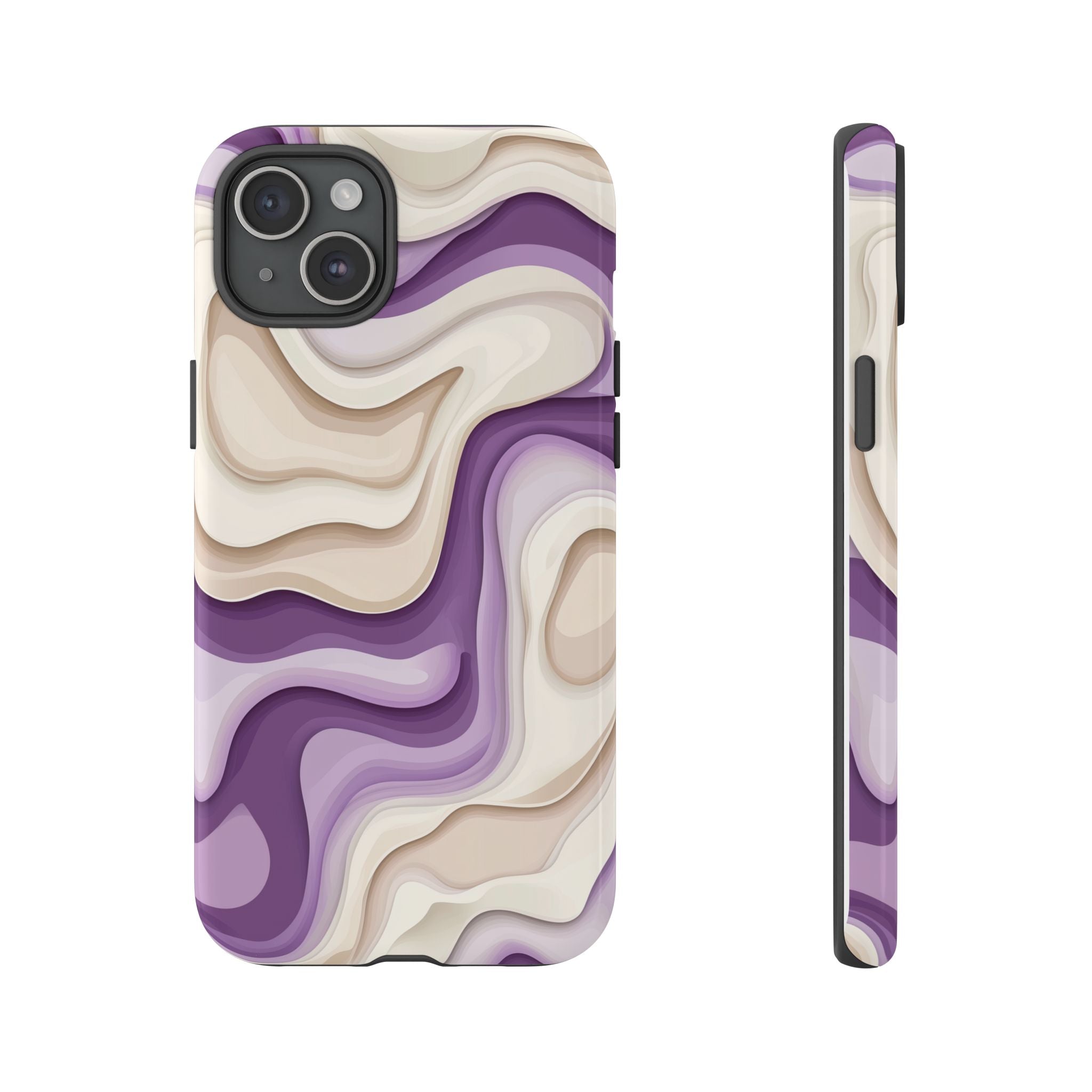 Abstract Waves Phone Case