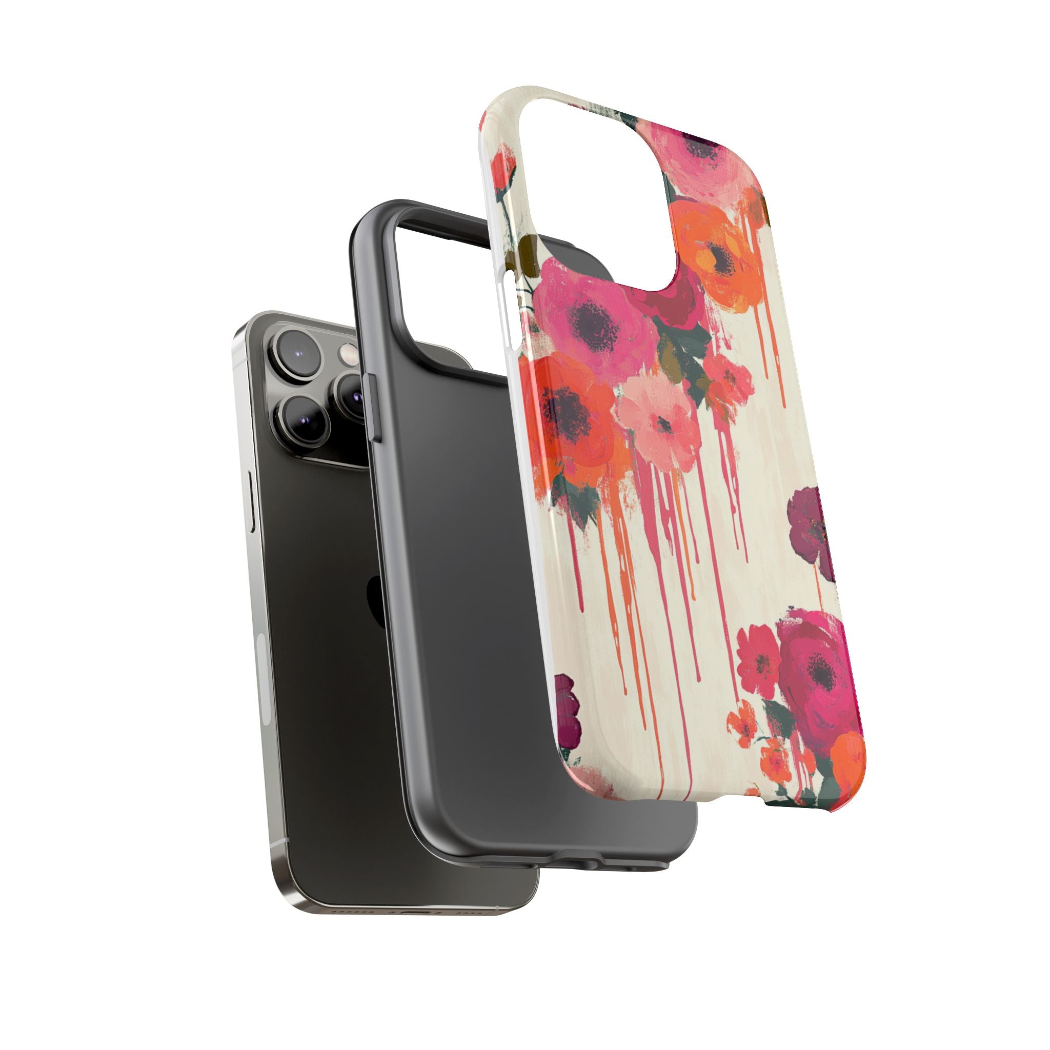 Floral Phone Case - Tough Cases with Vibrant Flower Design