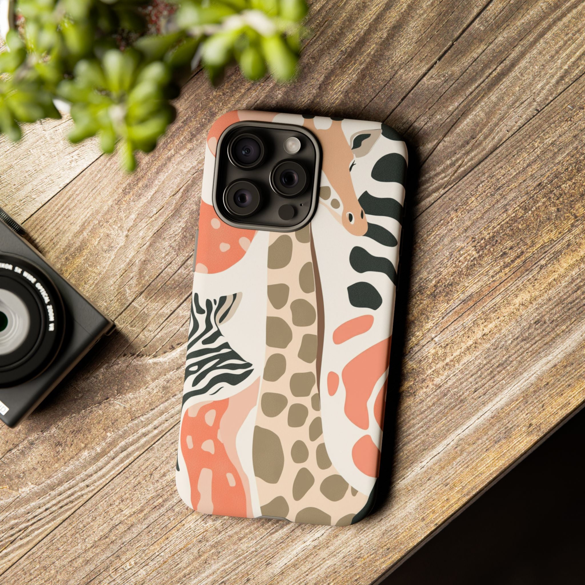 Tough Cases - Artistic Animal Print Phone Case