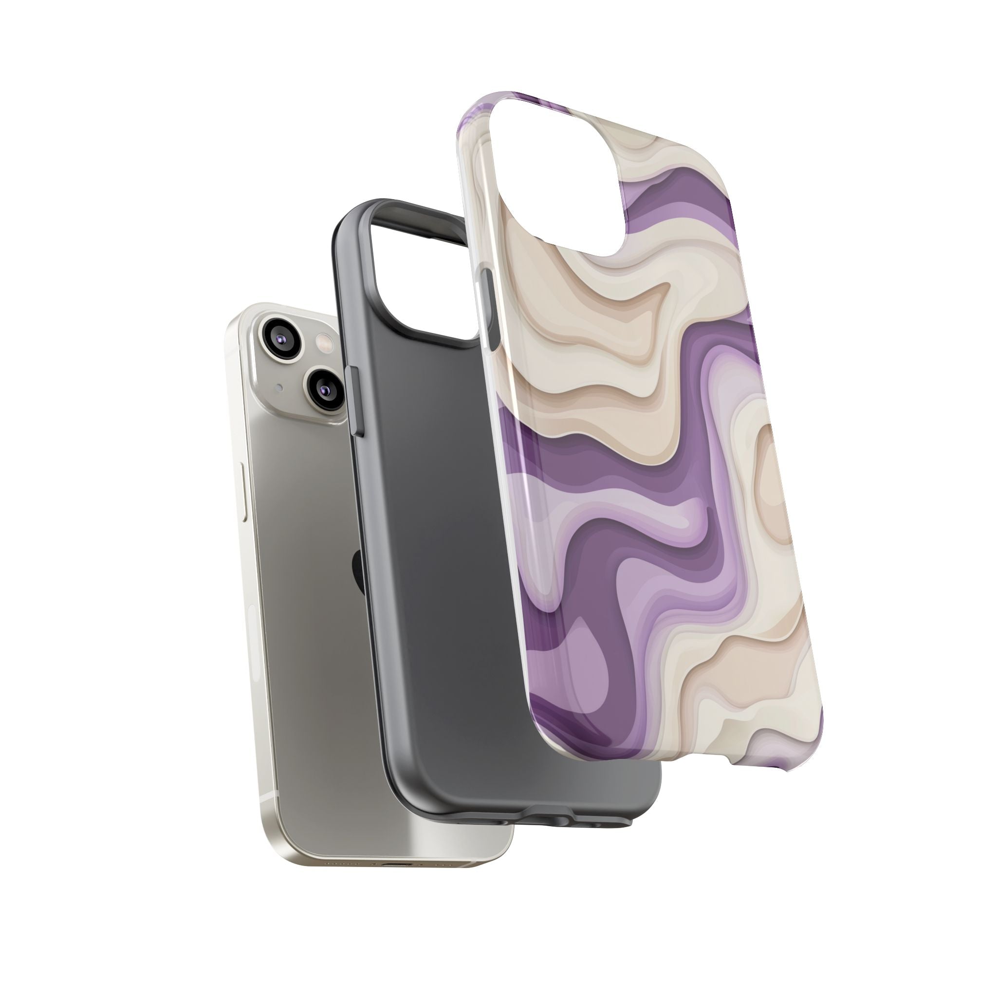 Abstract Waves Phone Case