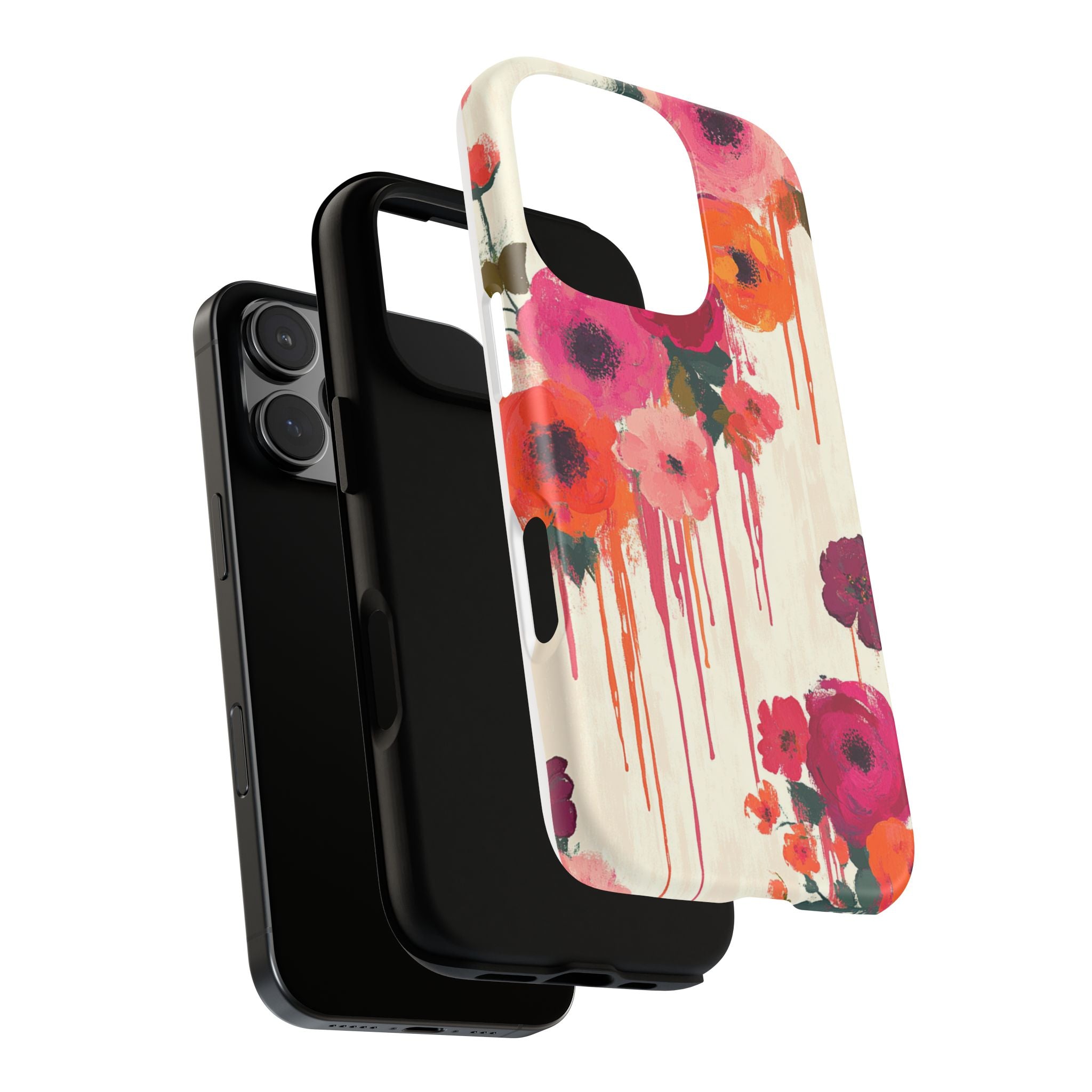 Floral Phone Case - Tough Cases with Vibrant Flower Design