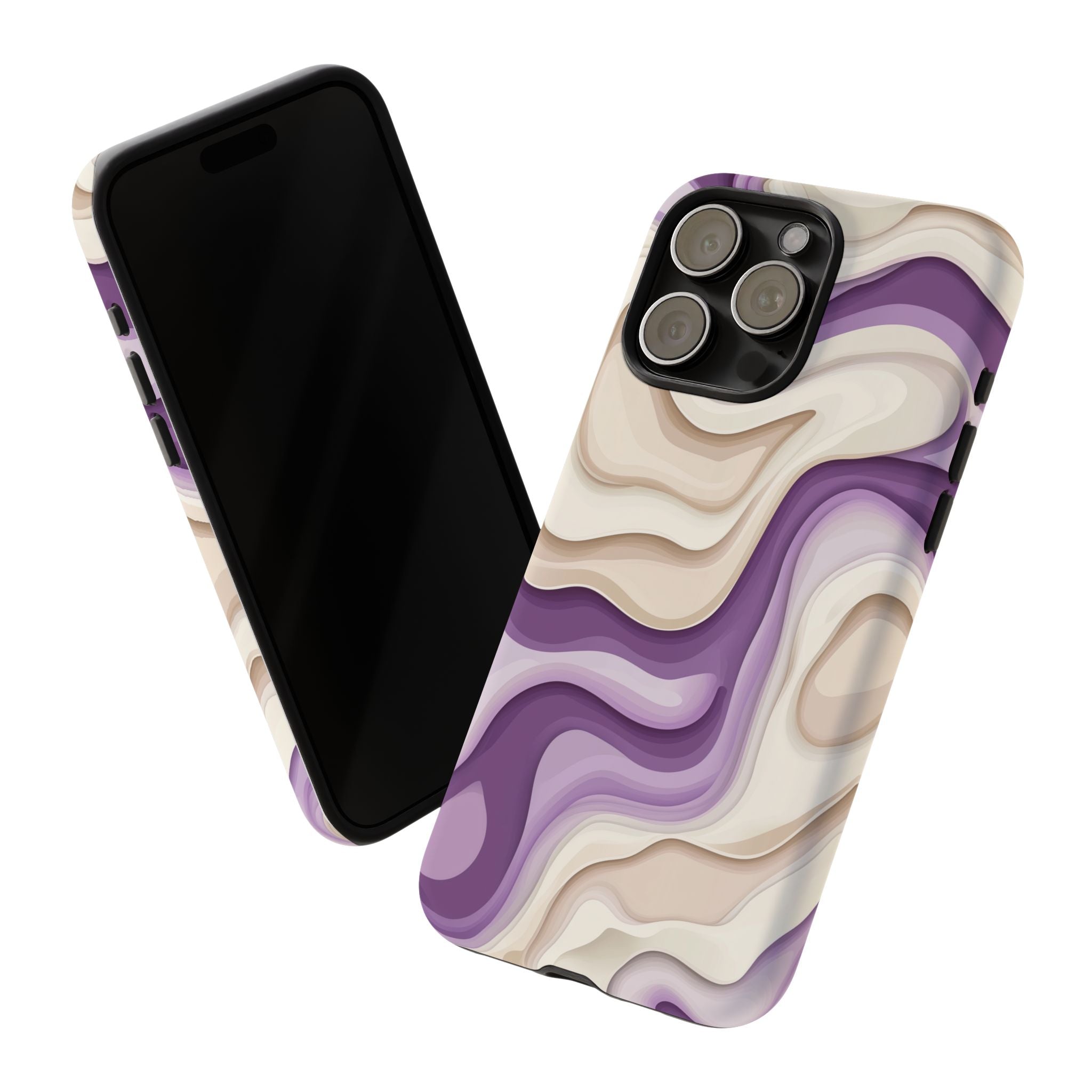 Abstract Waves Phone Case
