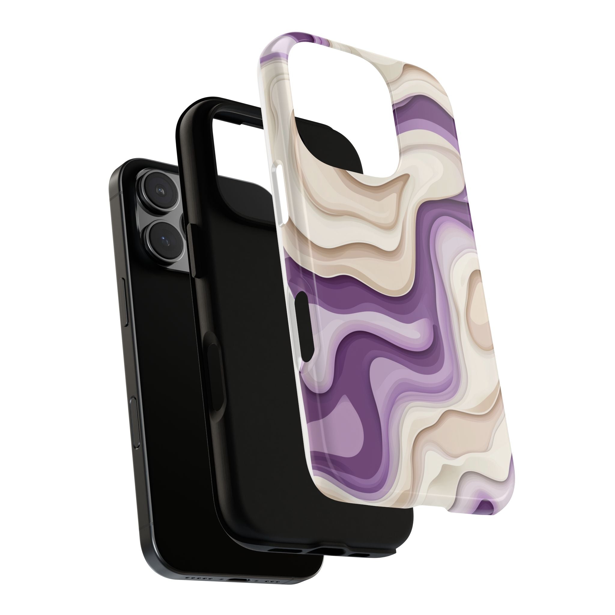 Abstract Waves Phone Case