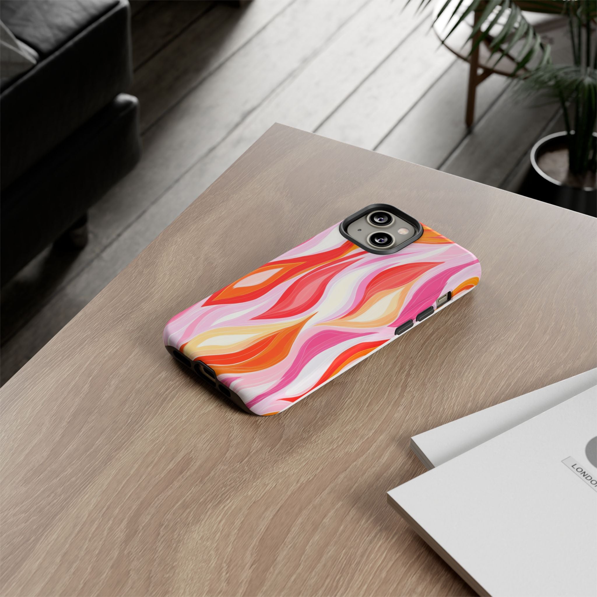 Vibrant Phone Case - Artistic Abstract Design