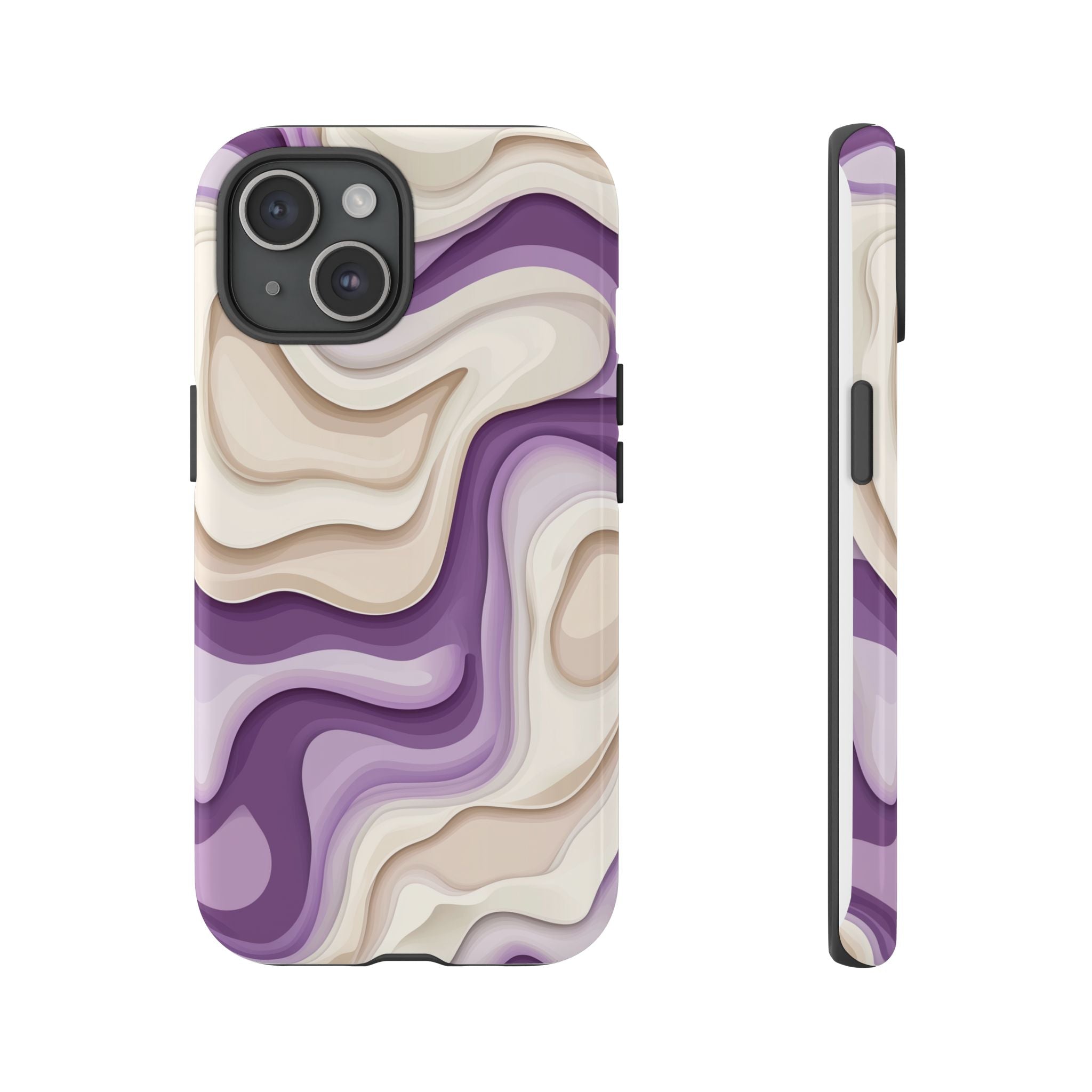 Abstract Waves Phone Case