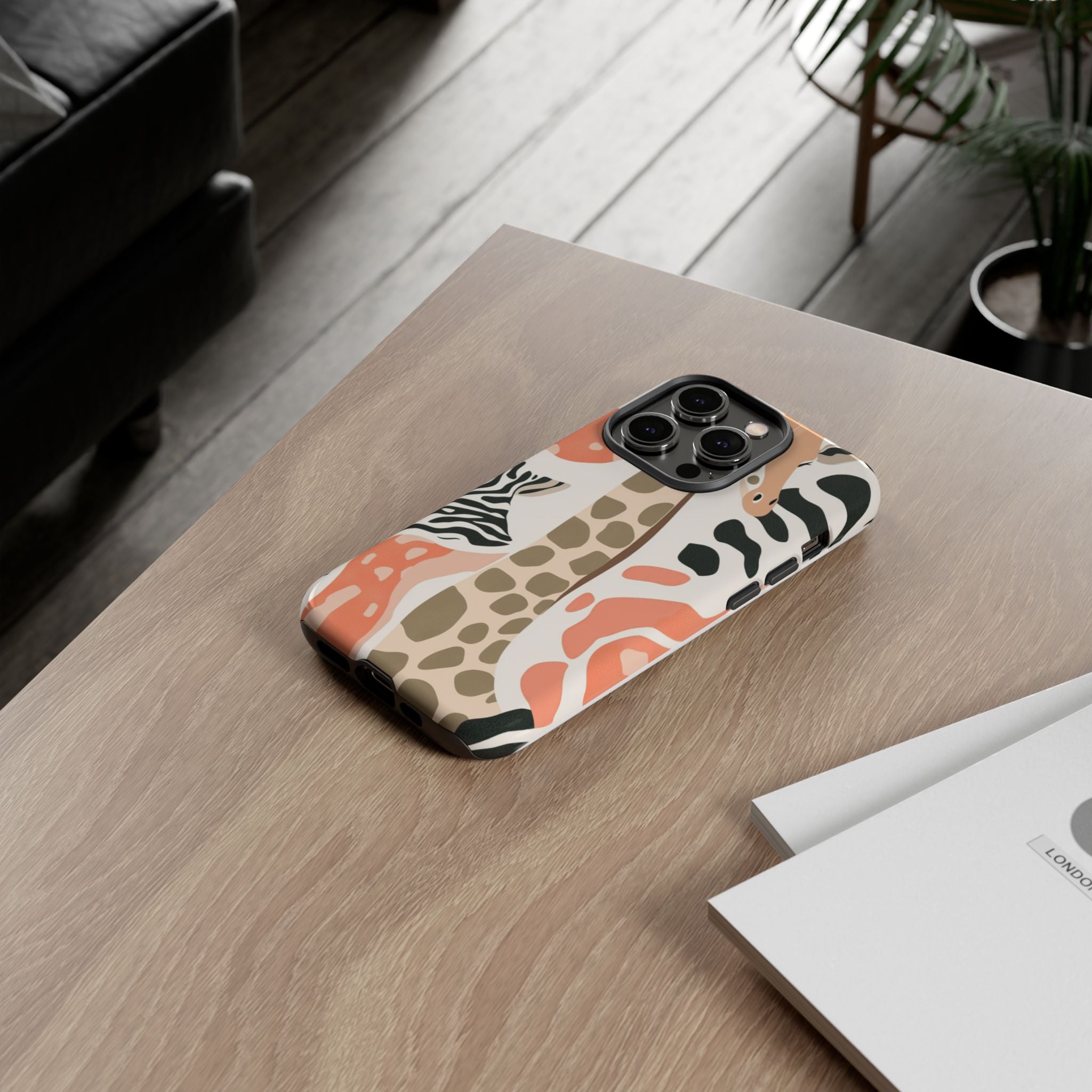 Tough Cases - Artistic Animal Print Phone Case