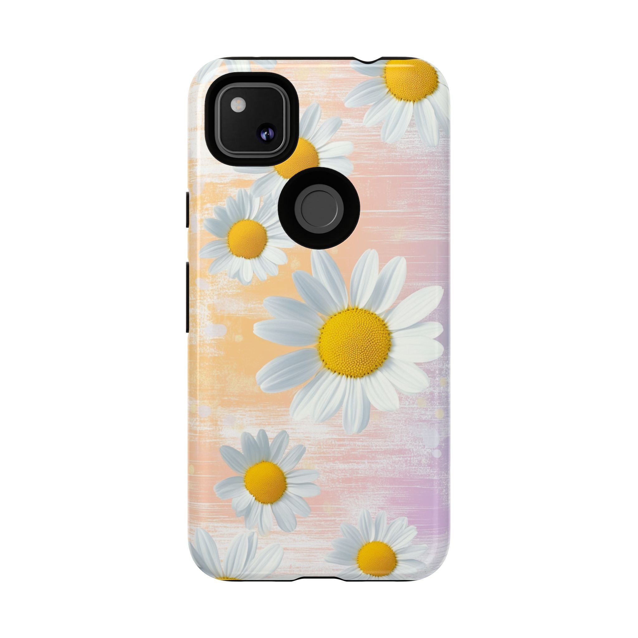 Daisy Phone Case - Floral Tough Case for Nature Lovers