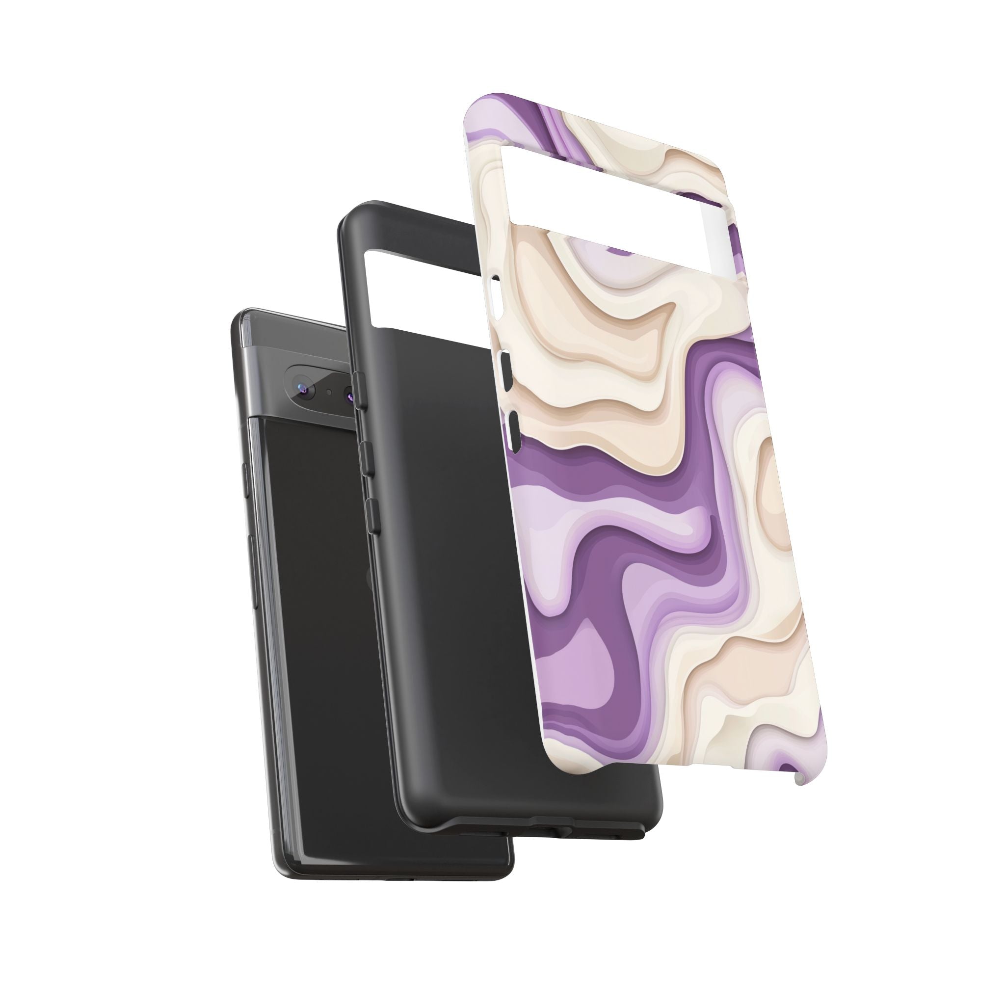 Abstract Waves Phone Case