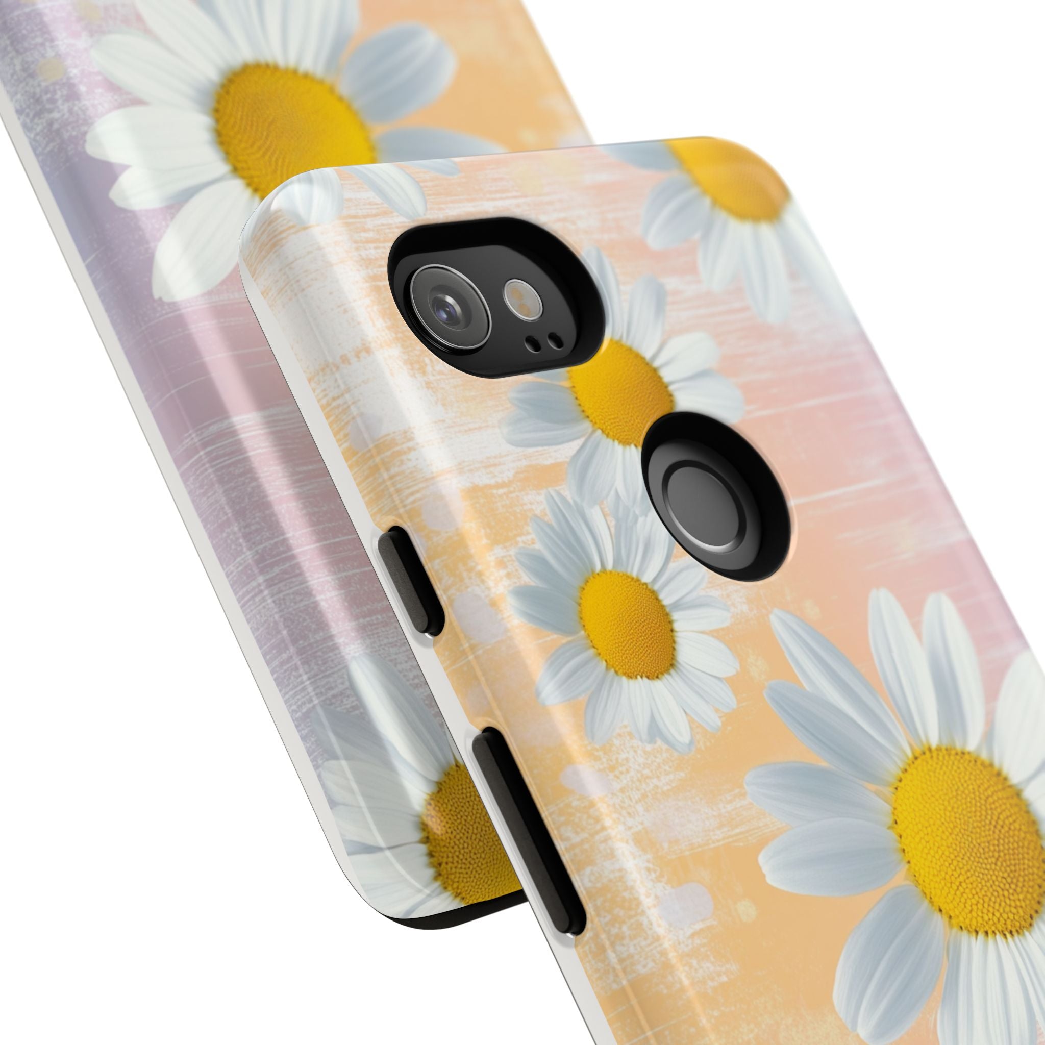 Daisy Phone Case - Floral Tough Case for Nature Lovers