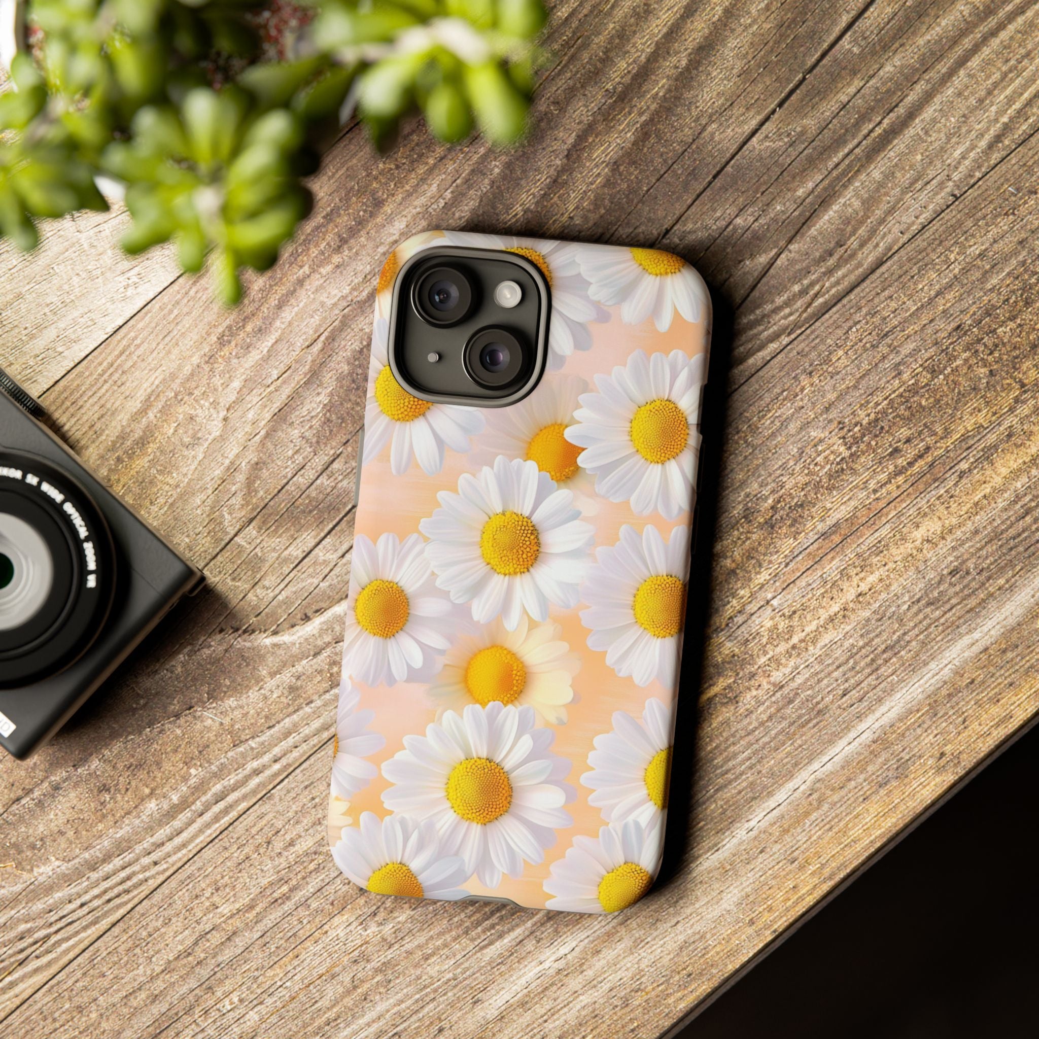 Daisy Phone Case - Floral Tough Cover