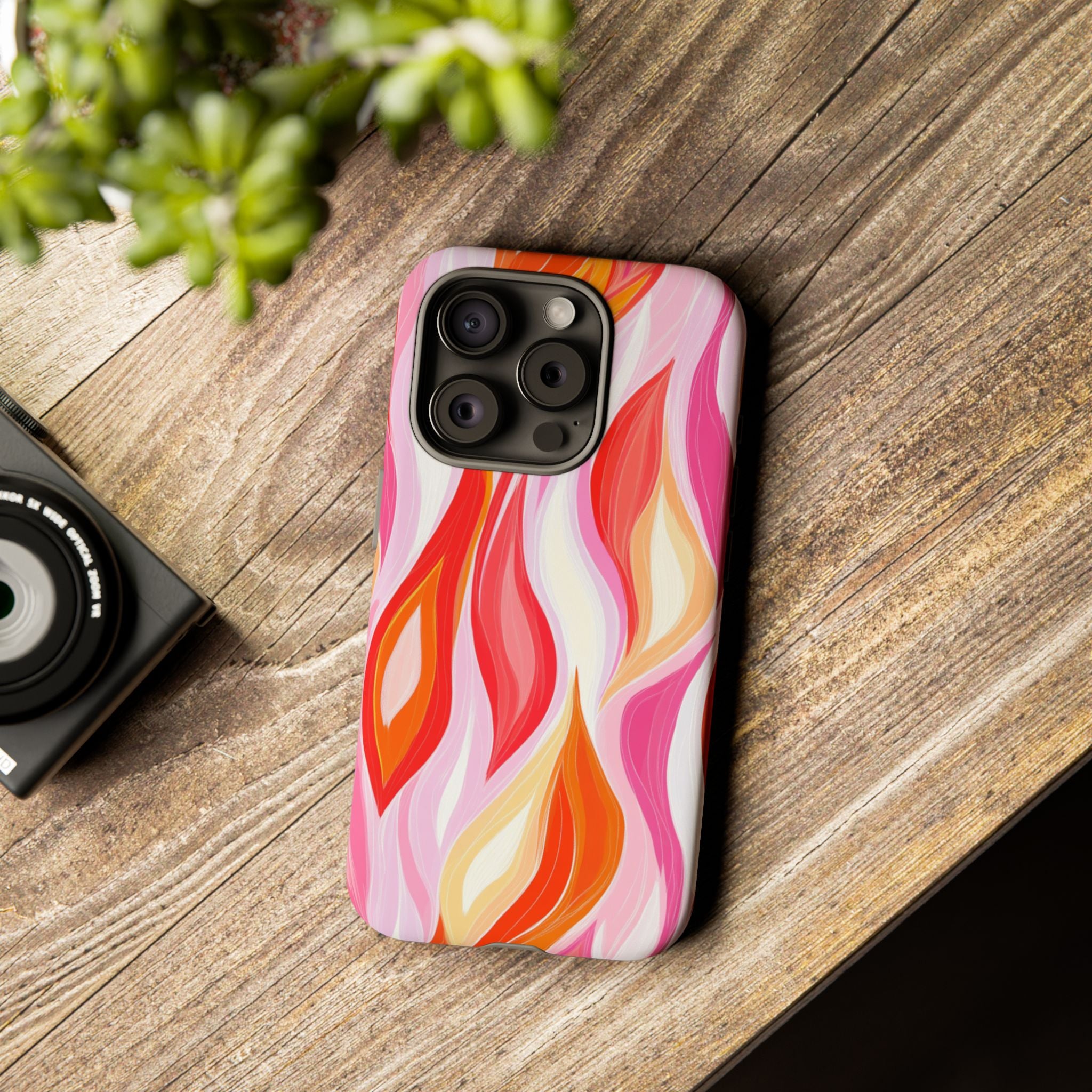 Vibrant Phone Case - Artistic Abstract Design