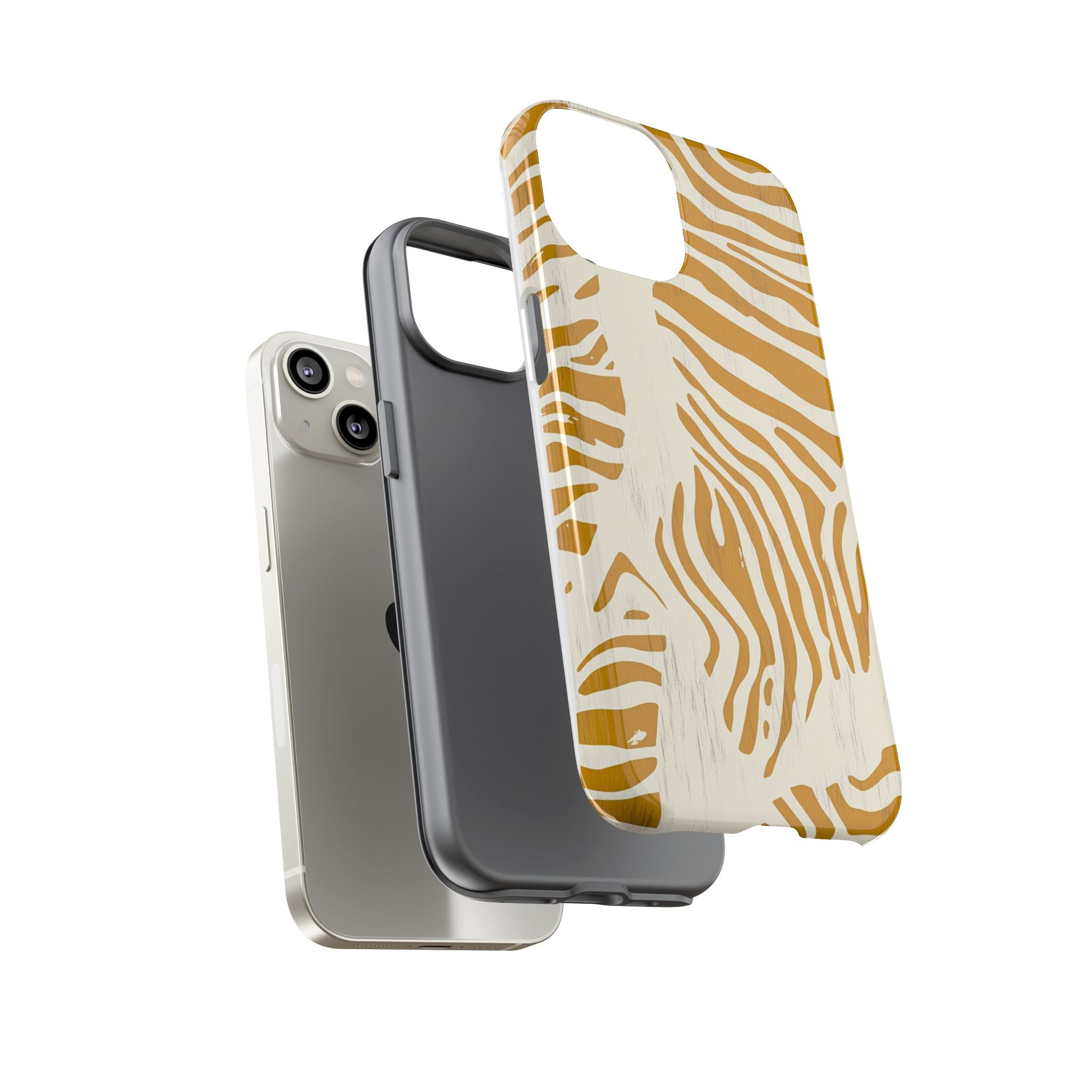 Stylish Phone Case with Zebra Print