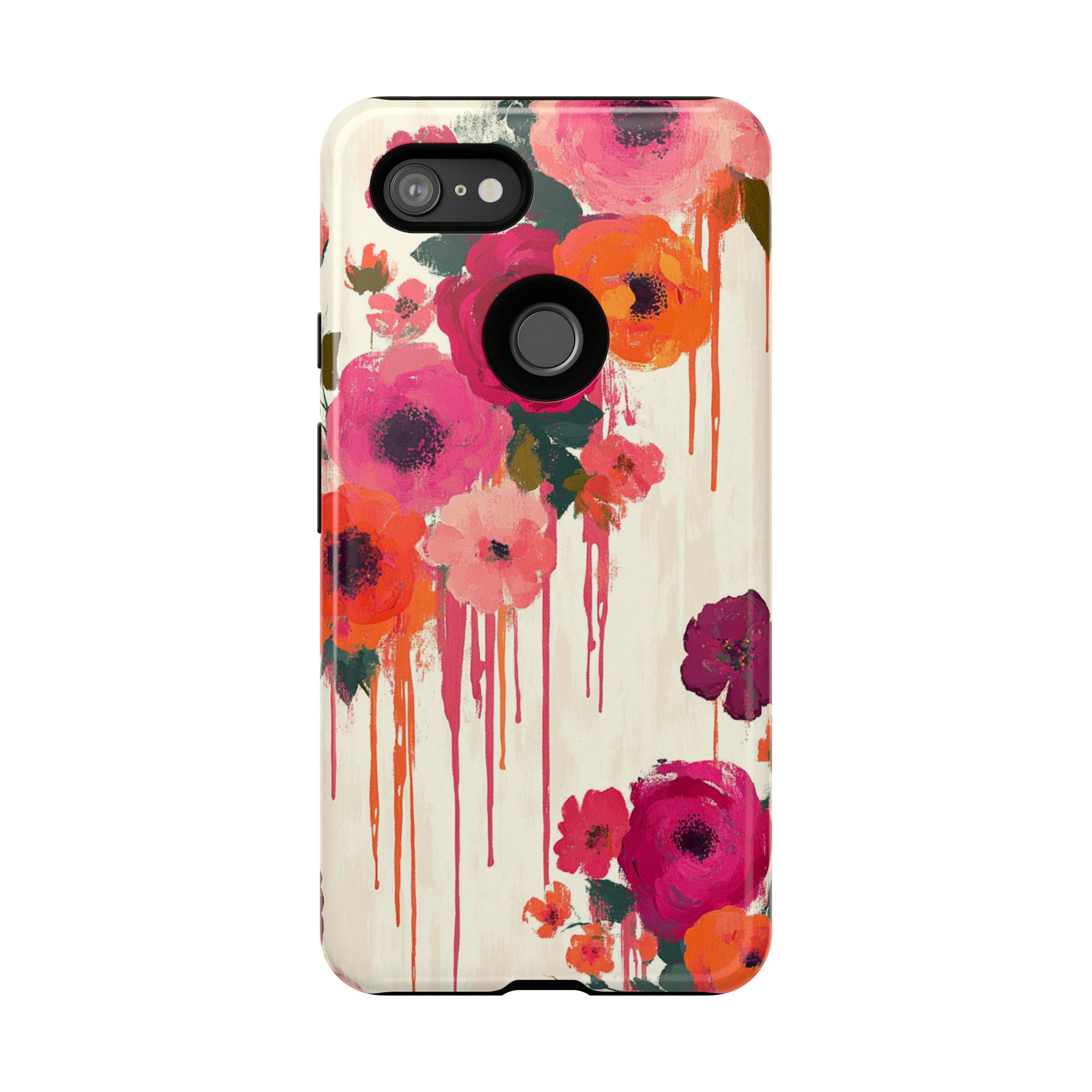Floral Phone Case - Tough Cases with Vibrant Flower Design