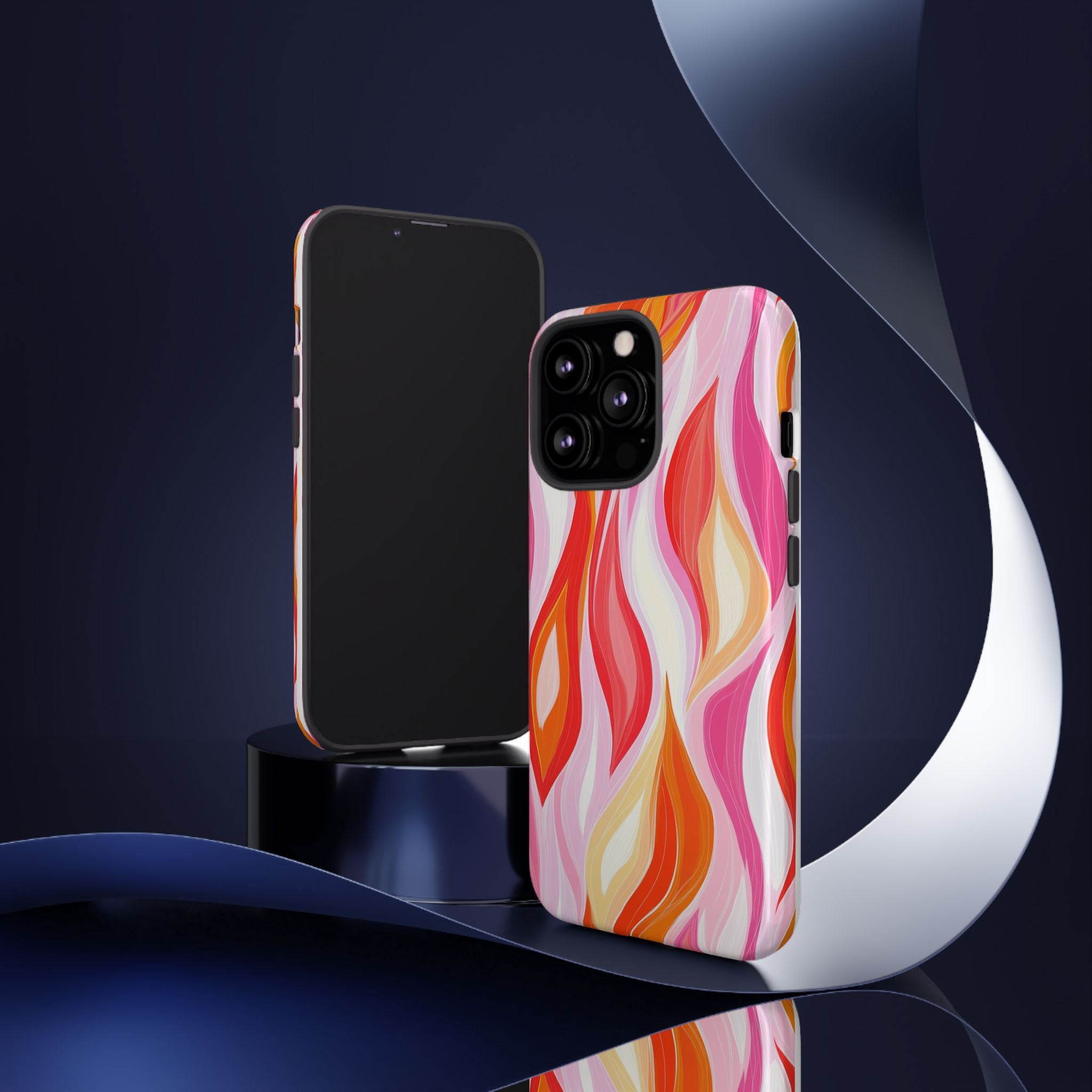 Vibrant Phone Case - Artistic Abstract Design