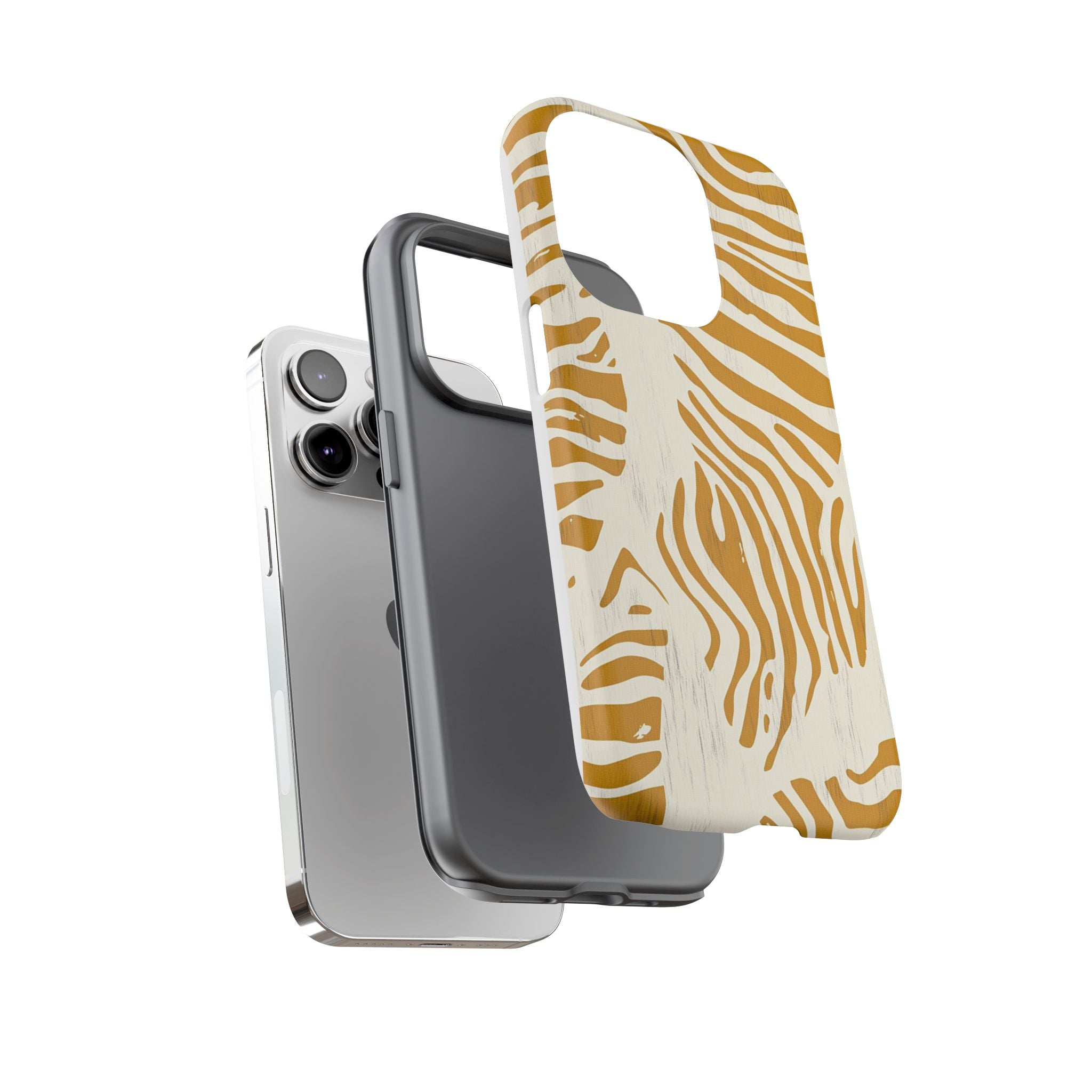Stylish Phone Case with Zebra Print