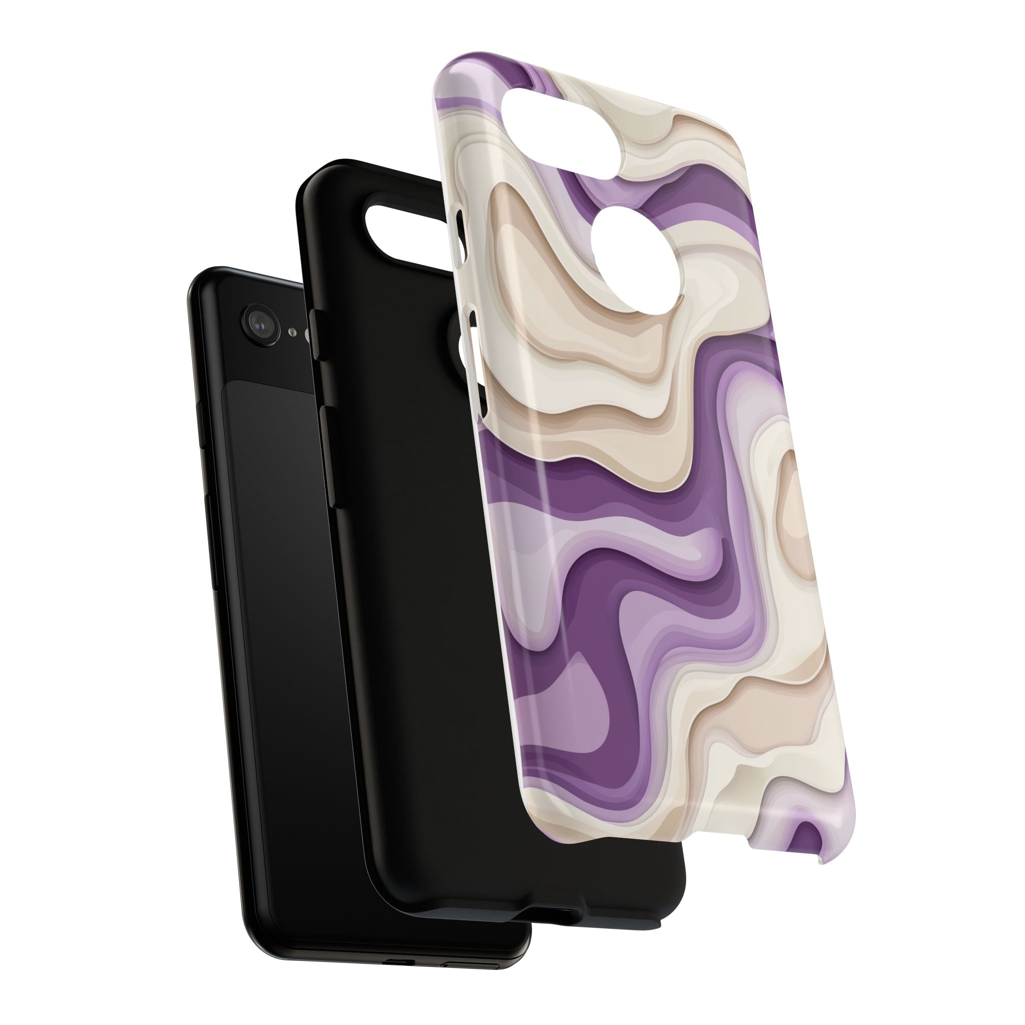Abstract Waves Phone Case