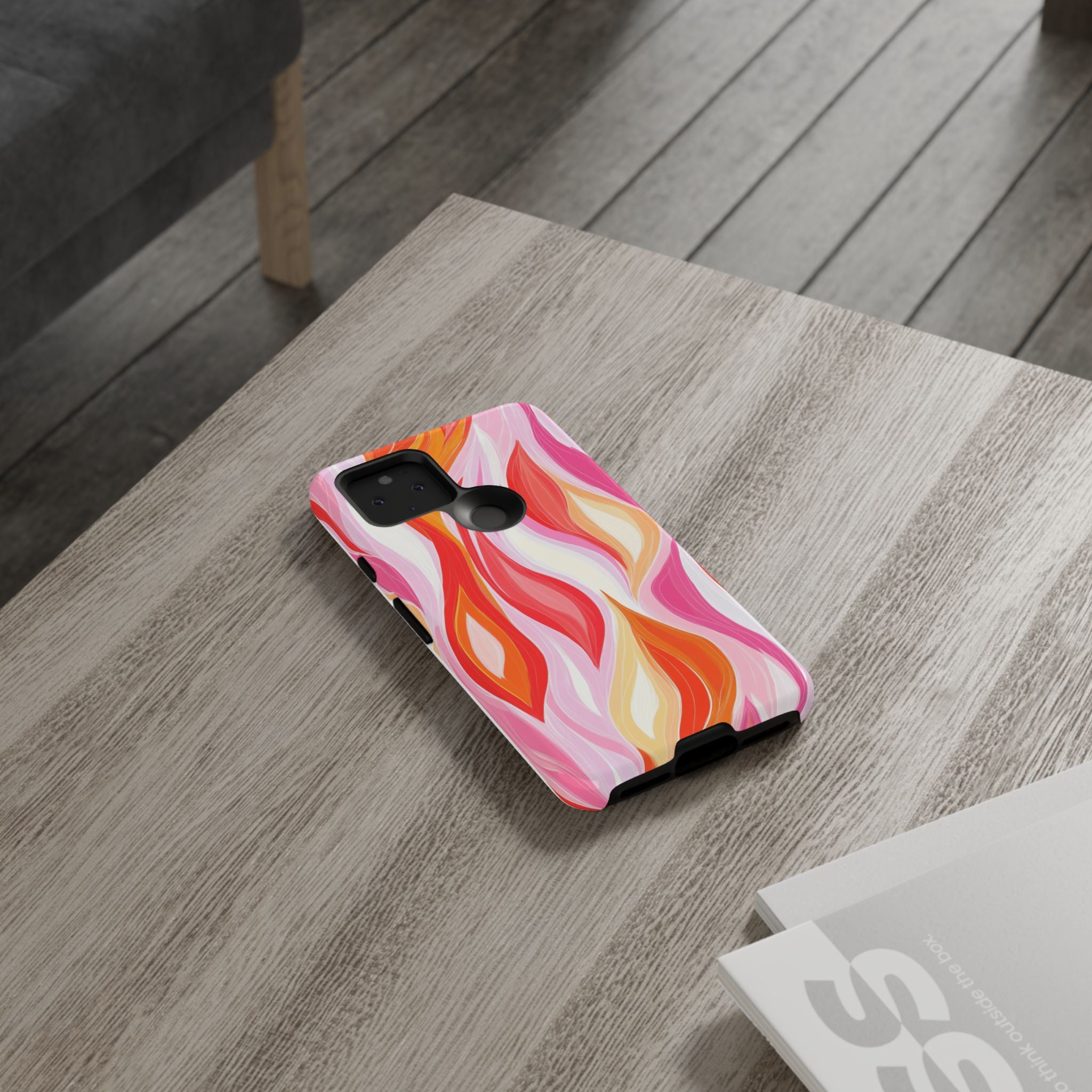 Vibrant Phone Case - Artistic Abstract Design