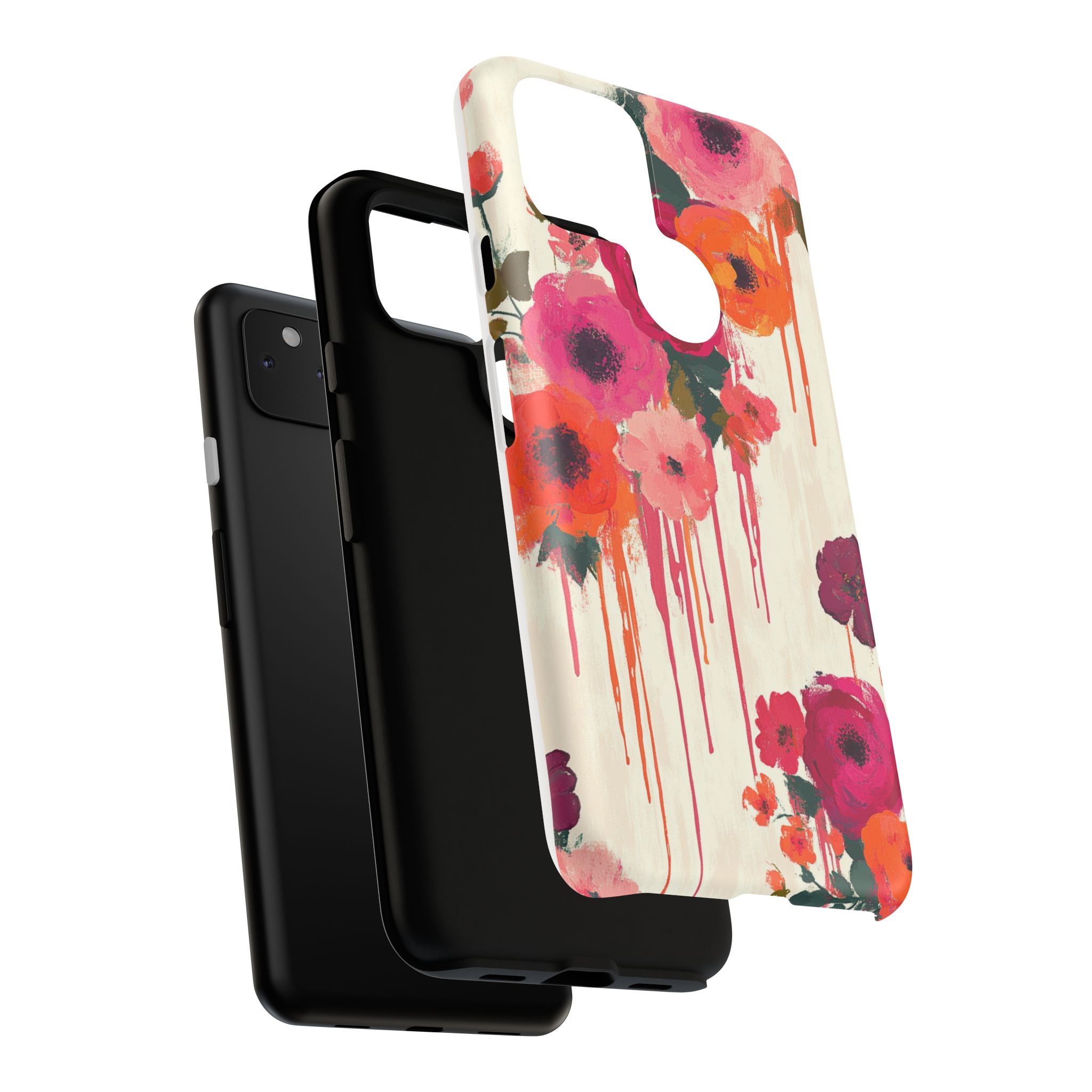 Floral Phone Case - Tough Cases with Vibrant Flower Design
