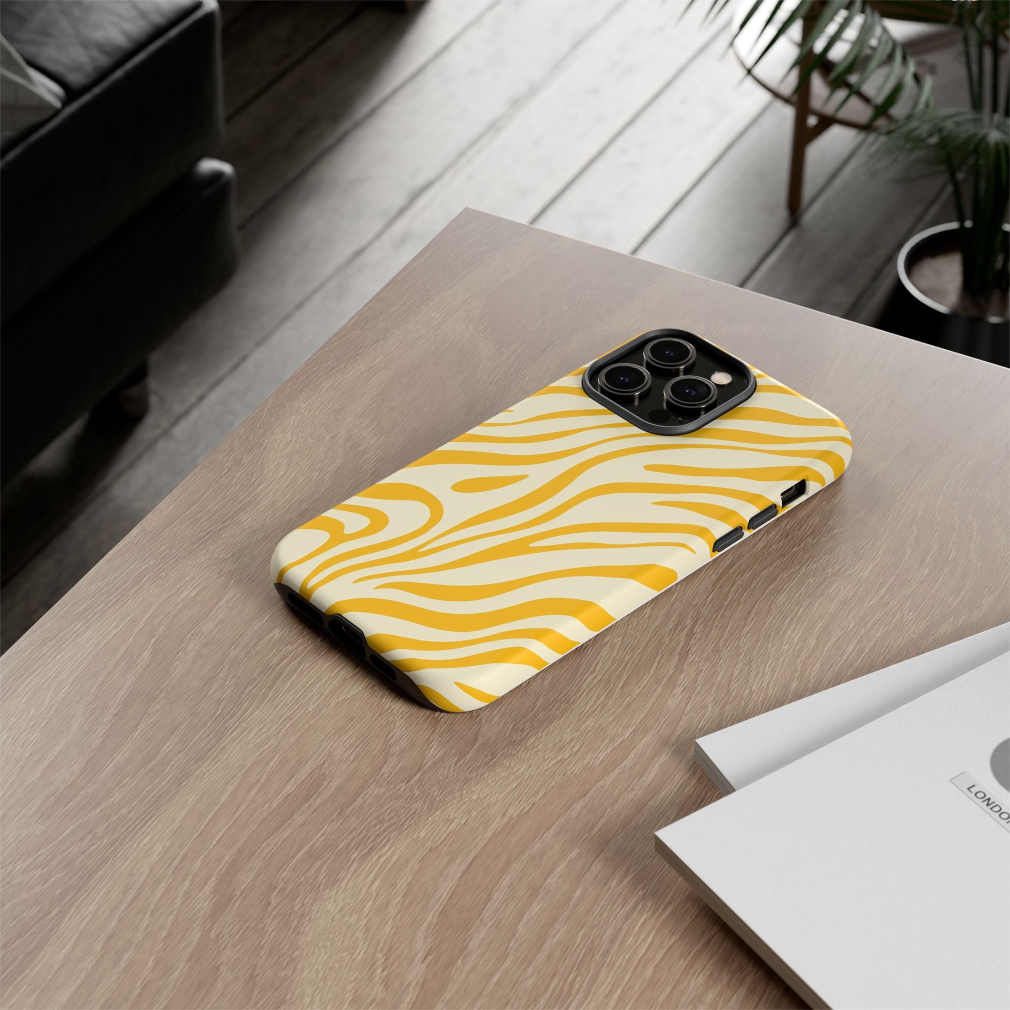 Stylish Phone Case - Chic Zebra Print