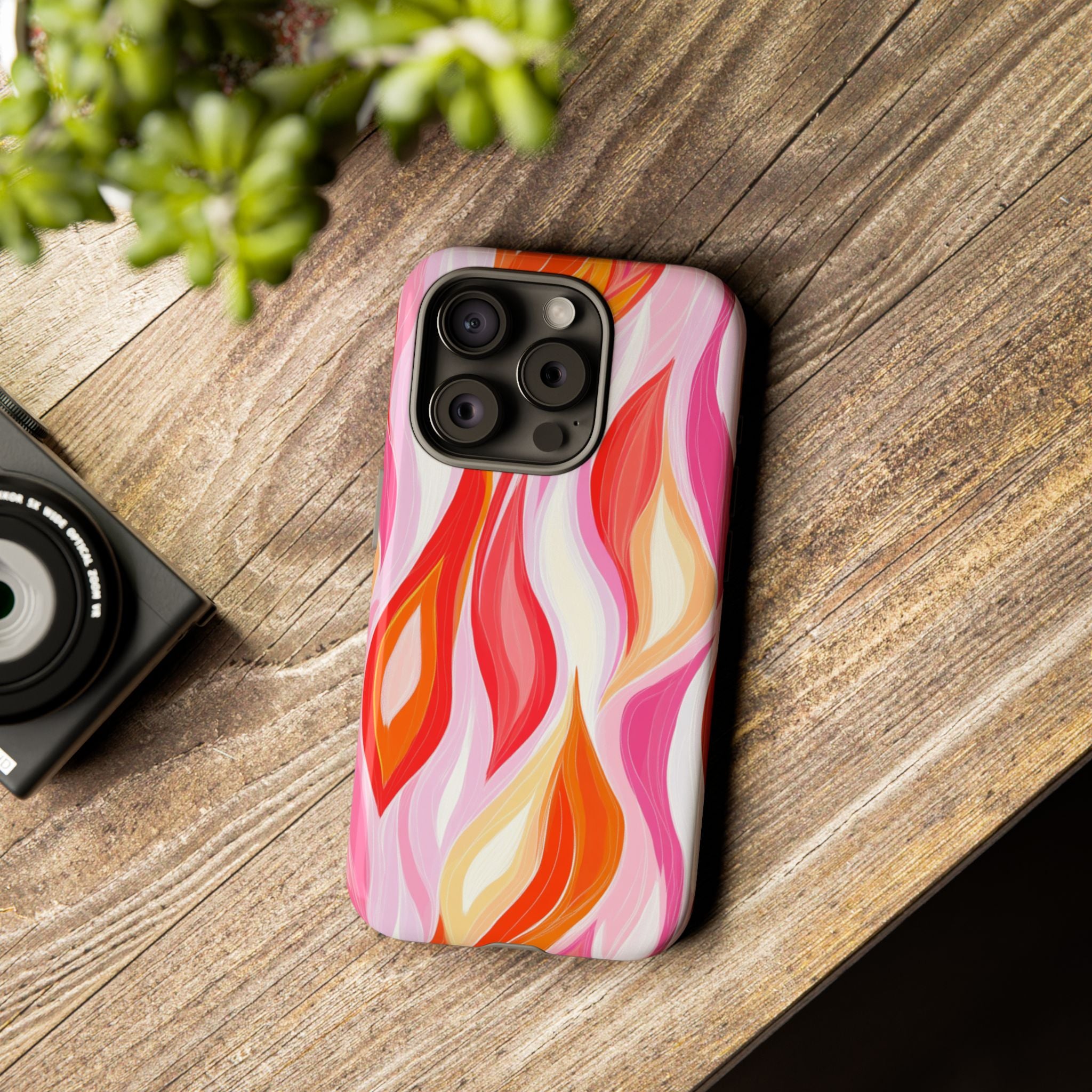 Vibrant Phone Case - Artistic Abstract Design