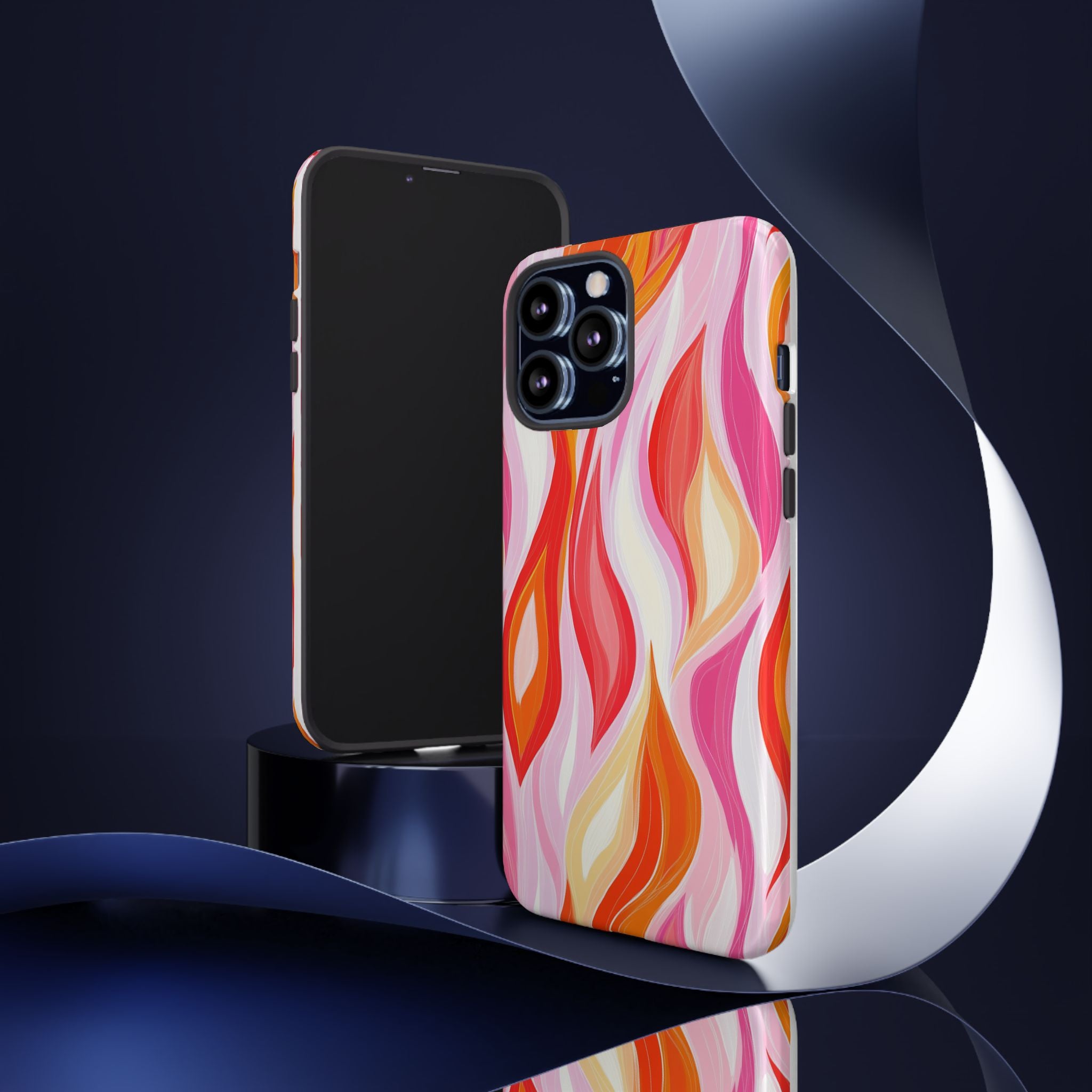 Vibrant Phone Case - Artistic Abstract Design
