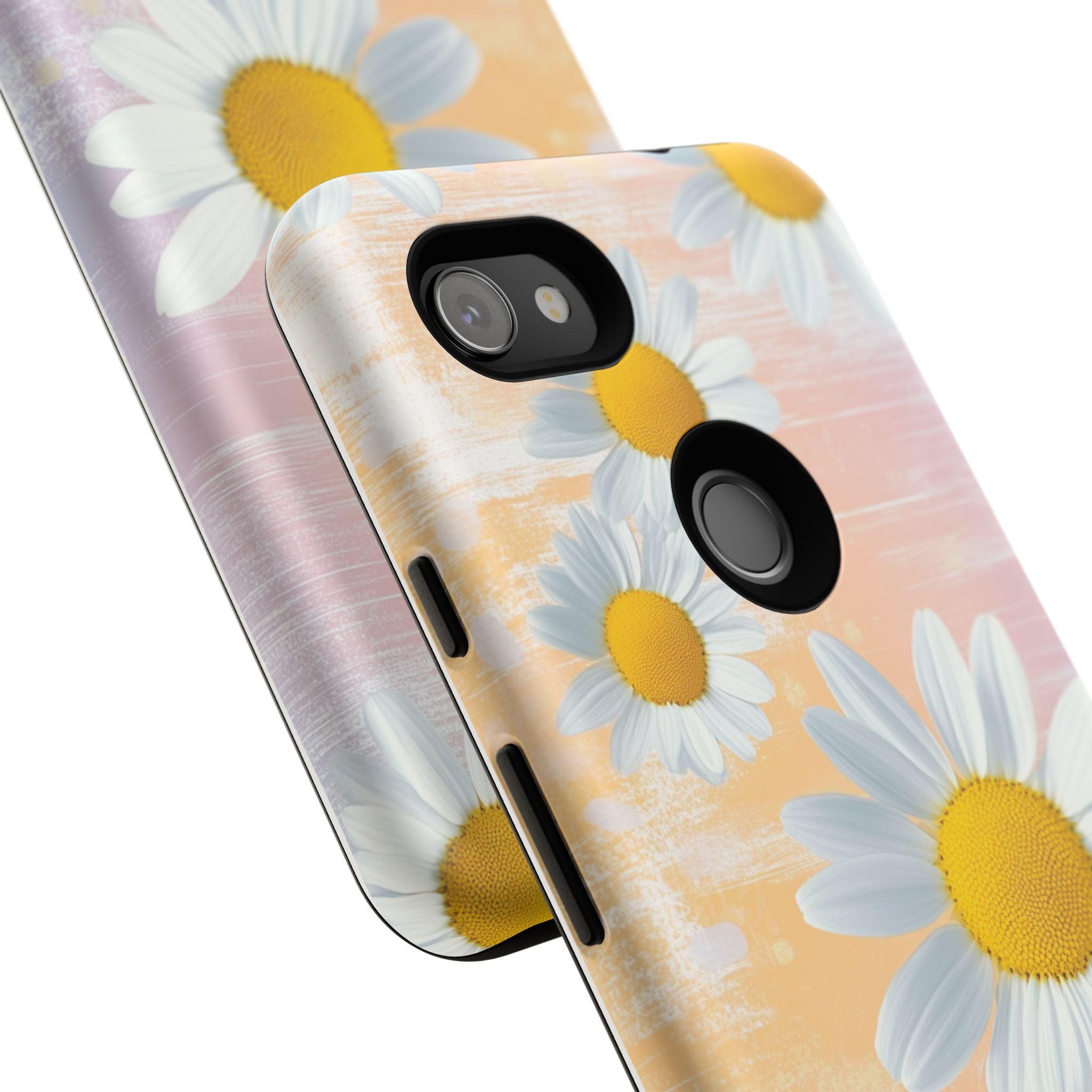 Daisy Phone Case - Floral Tough Case for Nature Lovers