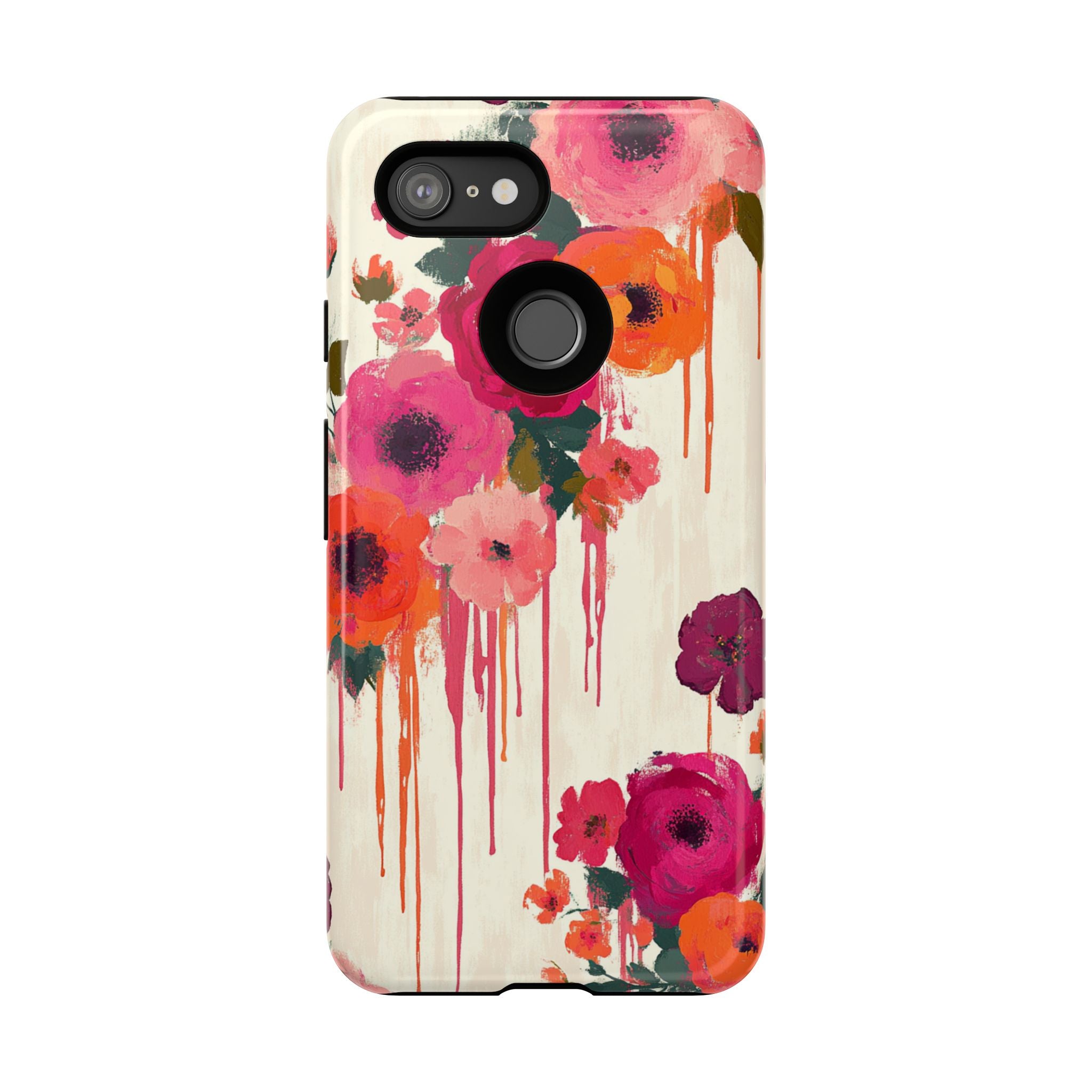 Floral Phone Case - Tough Cases with Vibrant Flower Design