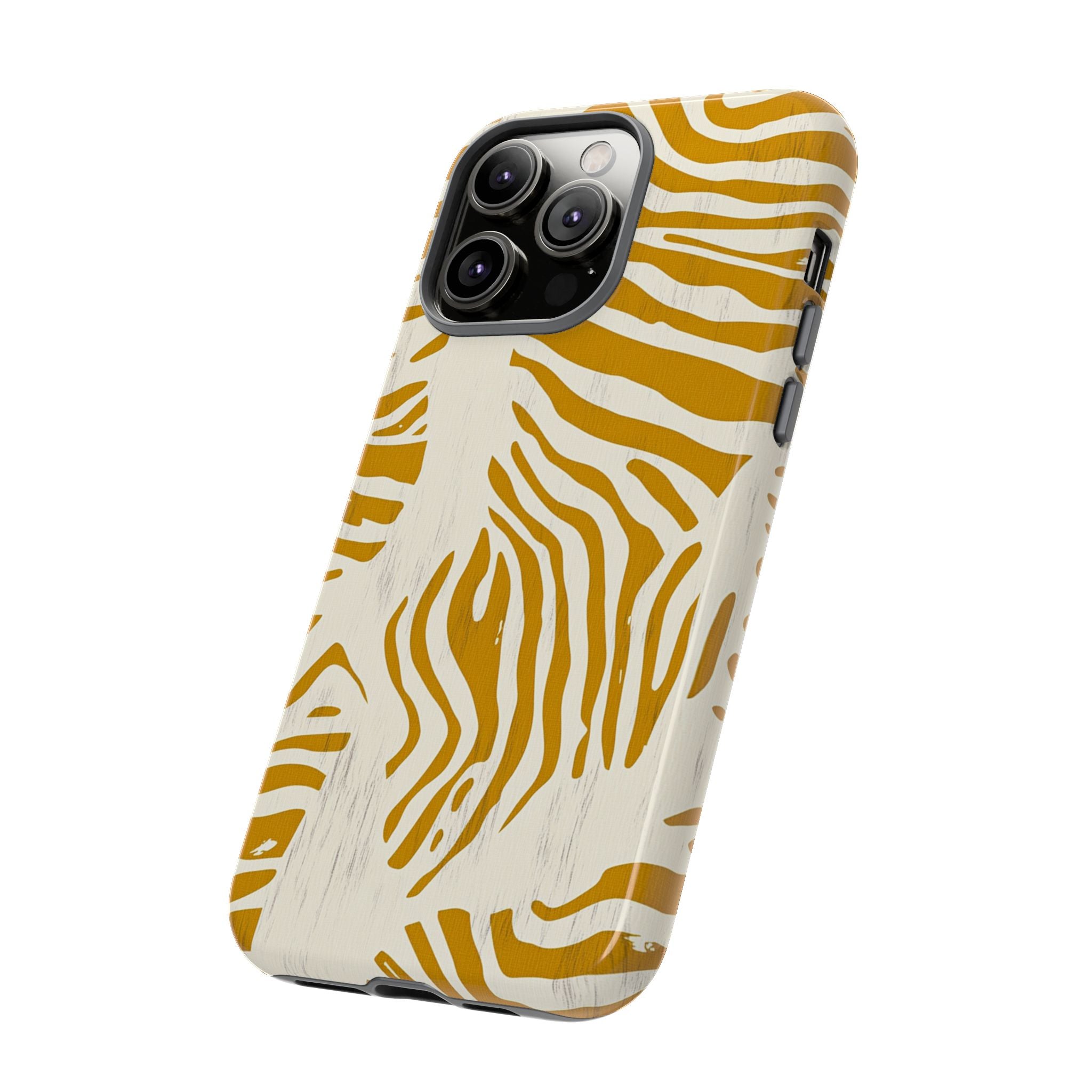 Stylish Phone Case with Zebra Print