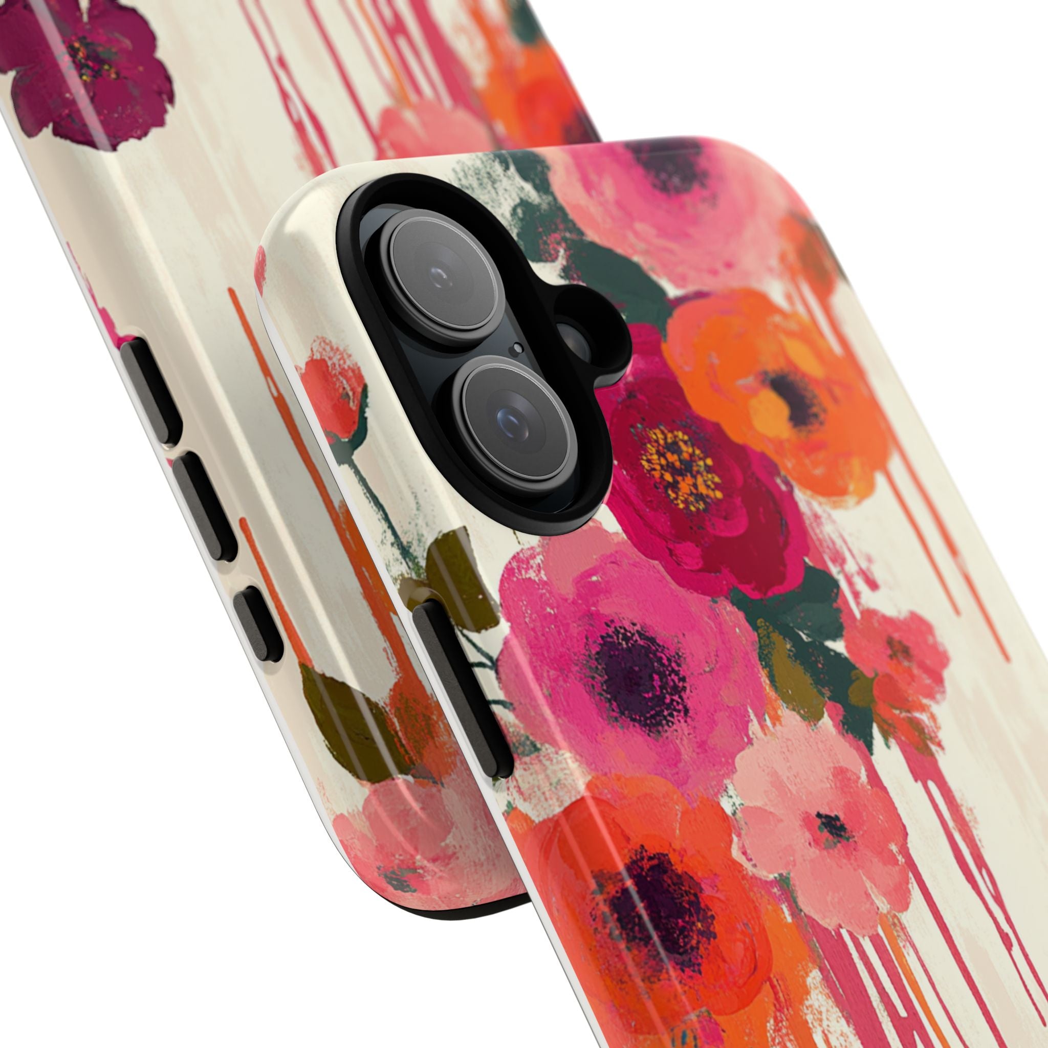 Floral Phone Case - Tough Cases with Vibrant Flower Design