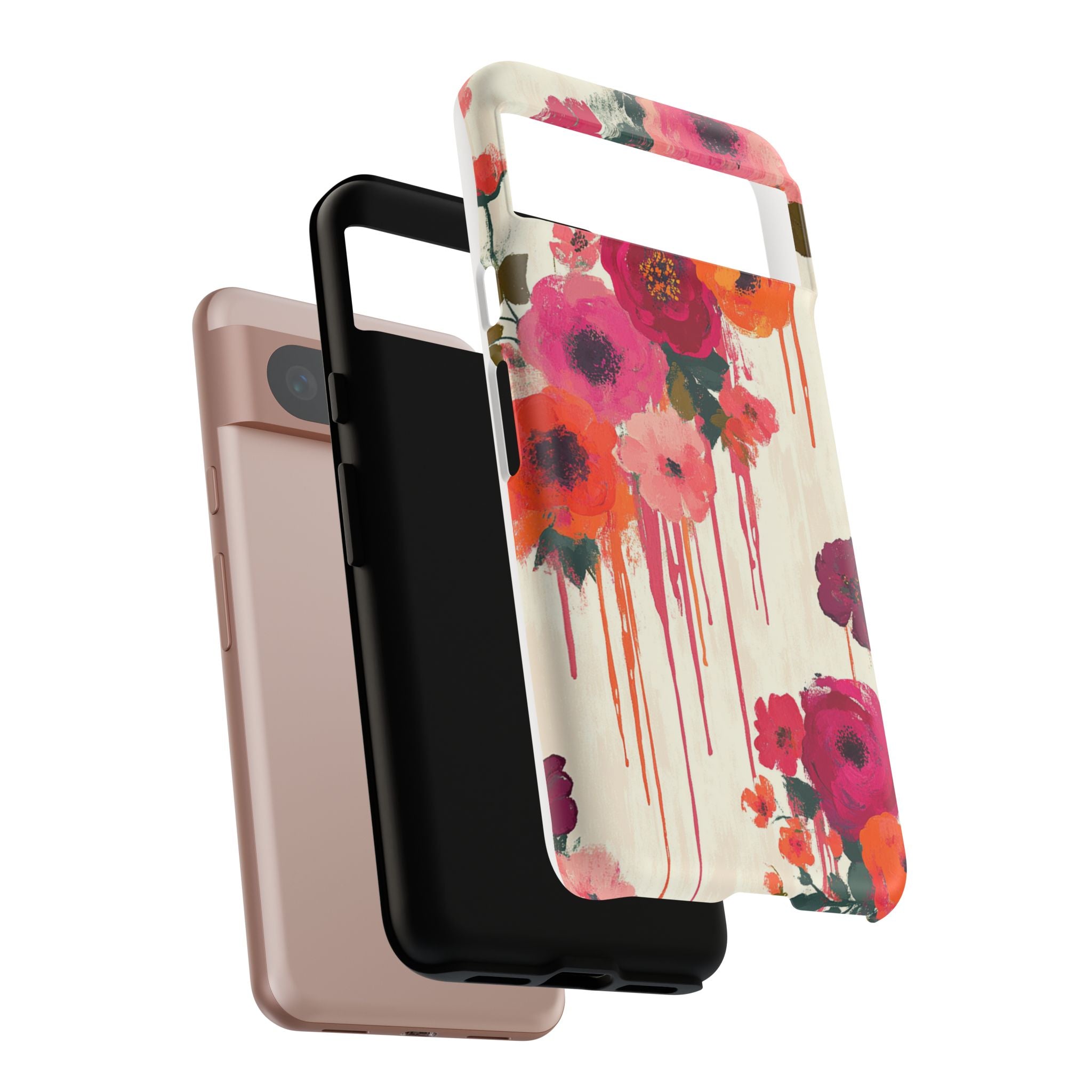Floral Phone Case - Tough Cases with Vibrant Flower Design