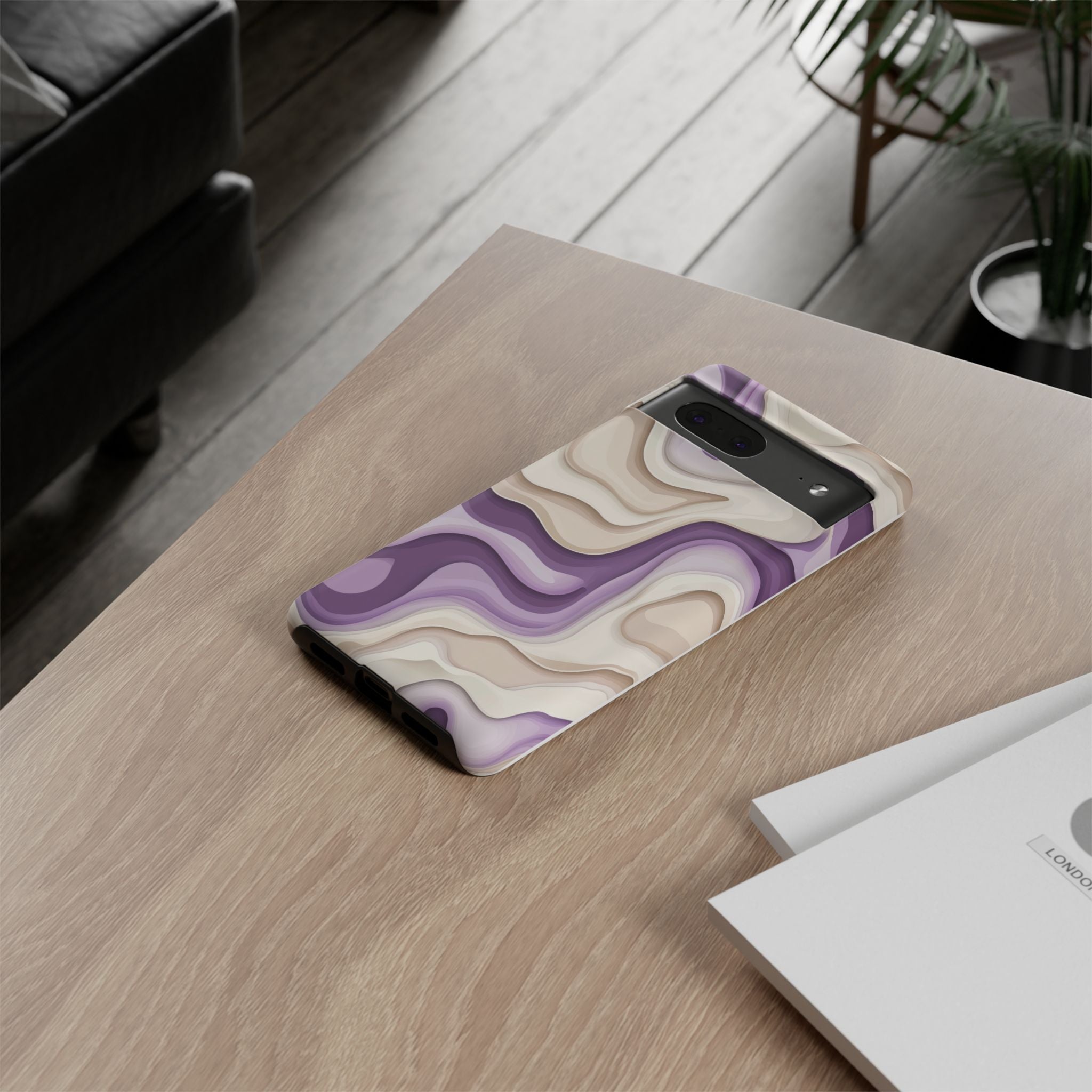 Abstract Waves Phone Case
