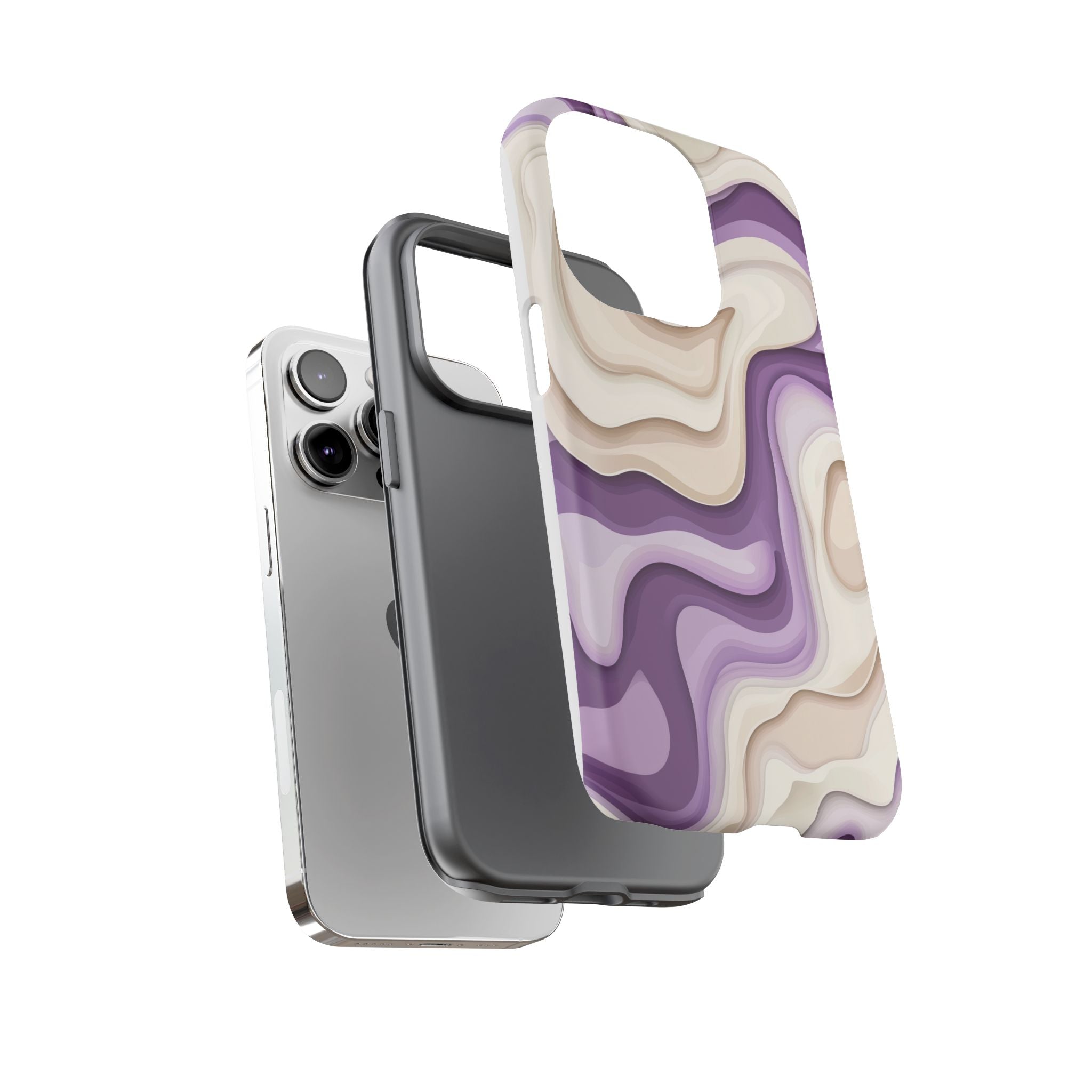 Abstract Waves Phone Case