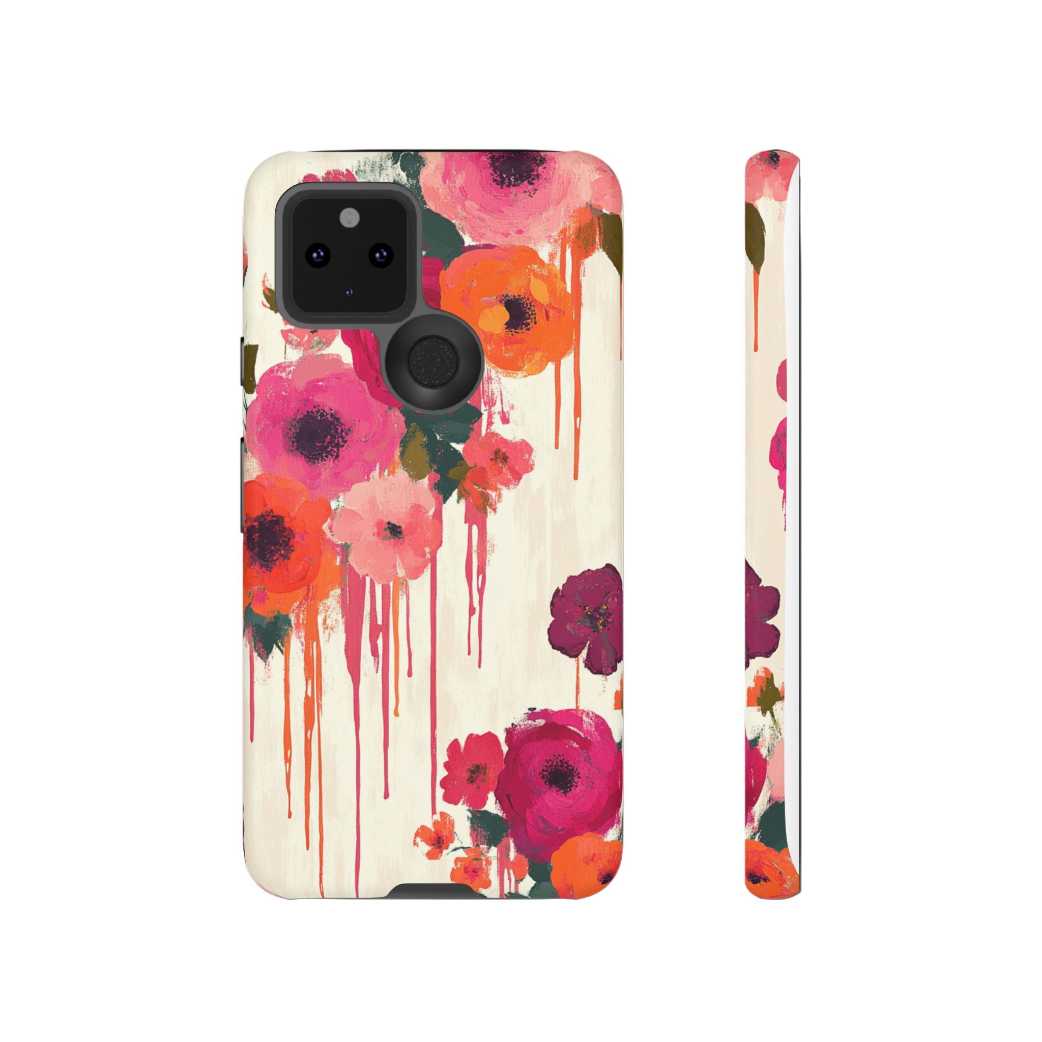 Floral Phone Case - Tough Cases with Vibrant Flower Design